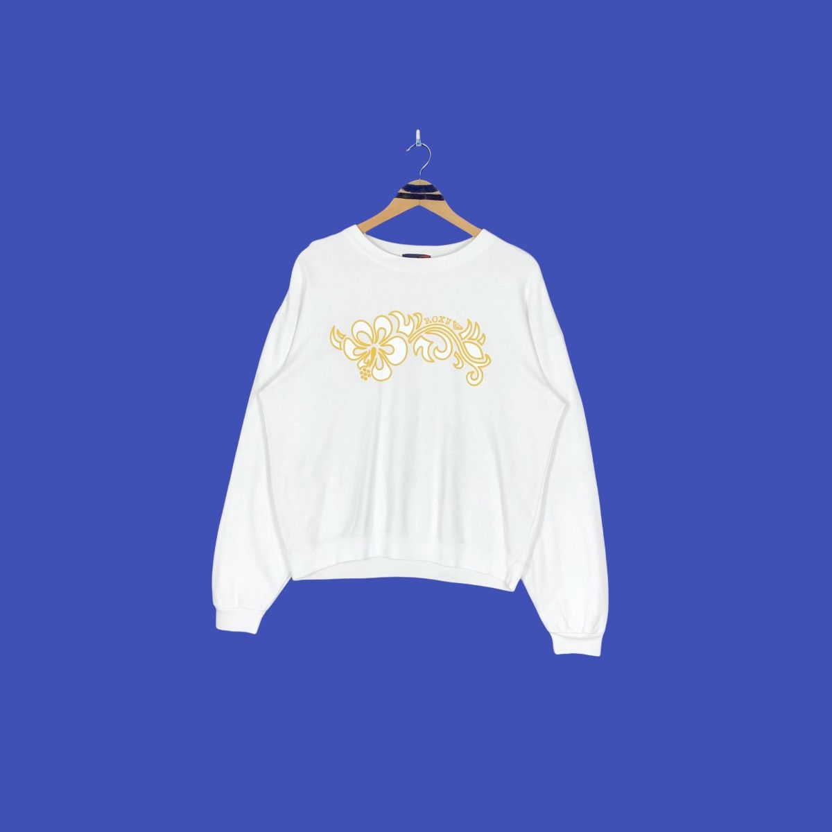 Quiksilver Vintage Roxy Quiksilver Japan Crewneck Sweatshirt Big Logo Size US M / EU 48-50 / 2 - 2 Thumbnail