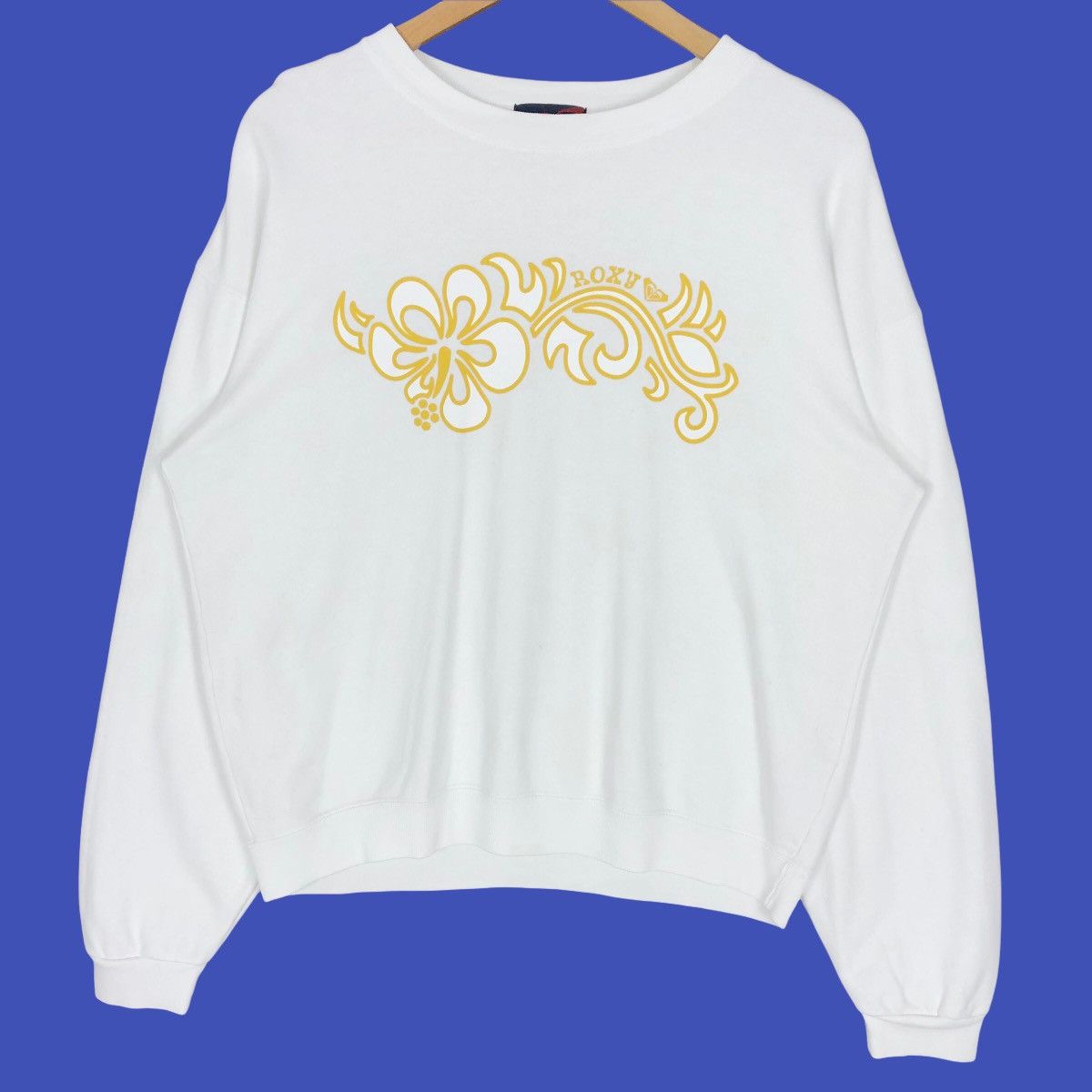 Quiksilver Vintage Roxy Quiksilver Japan Crewneck Sweatshirt Big Logo Size US M / EU 48-50 / 2 - 1 Thumbnail