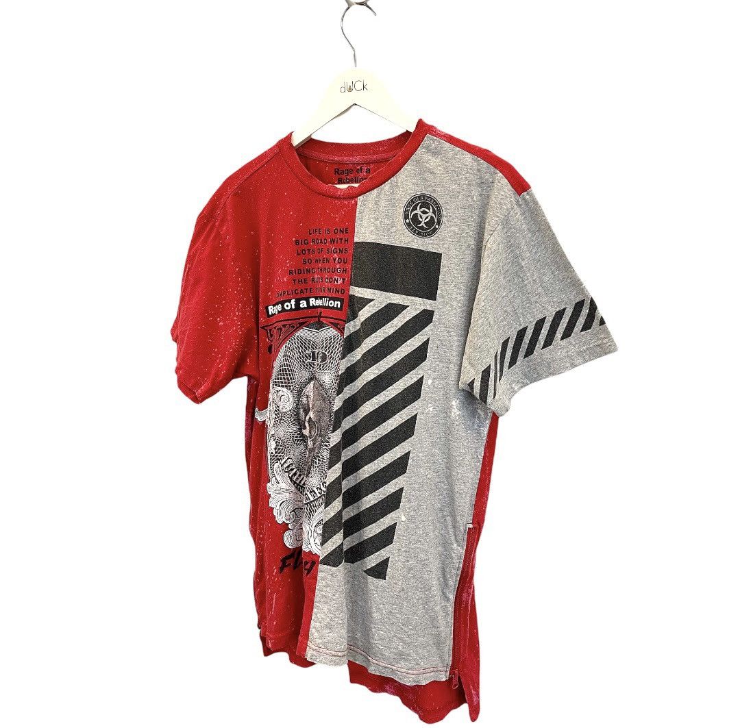 Japanese Brand × Vintage 🔥VINTAGE VERY RARE RAGE OF A REBELLION BIG SKULL FLY HIGH Size US L / EU 52-54 / 3 - 5 Thumbnail