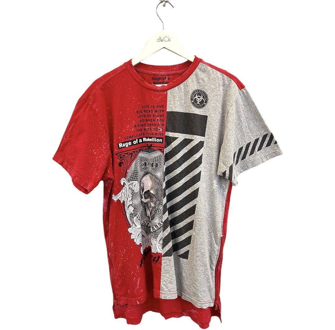Japanese Brand × Vintage 🔥VINTAGE VERY RARE RAGE OF A REBELLION BIG SKULL FLY HIGH Size US L / EU 52-54 / 3 - 1 Thumbnail