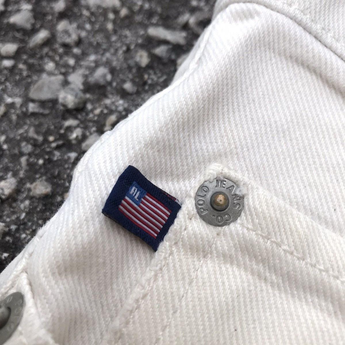 Ralph Lauren Steal⚡️Vintage RRL Ralph Laurent Denim Jeans Sun Faded 🇺🇸 Size US 32 / EU 48 - 6 Thumbnail