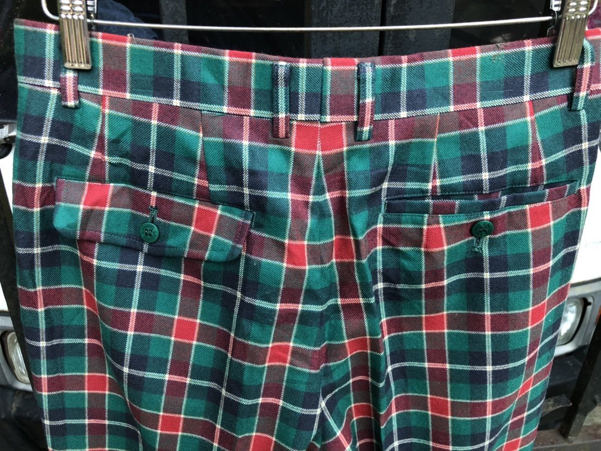Lacoste Vintage Lacoste Checked Wool Pants Size US 30 / EU 46 - 9 Thumbnail