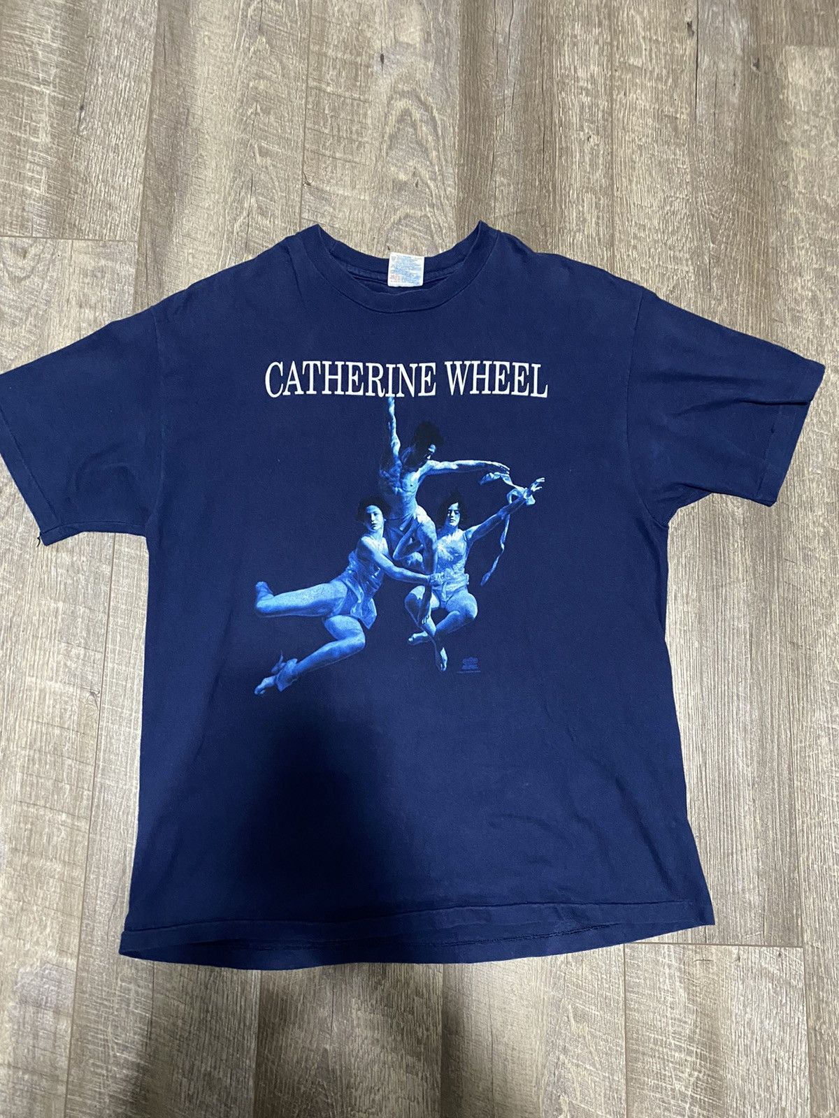 Vintage Very Rare Catherine Wheel Chrome tee | Grailed