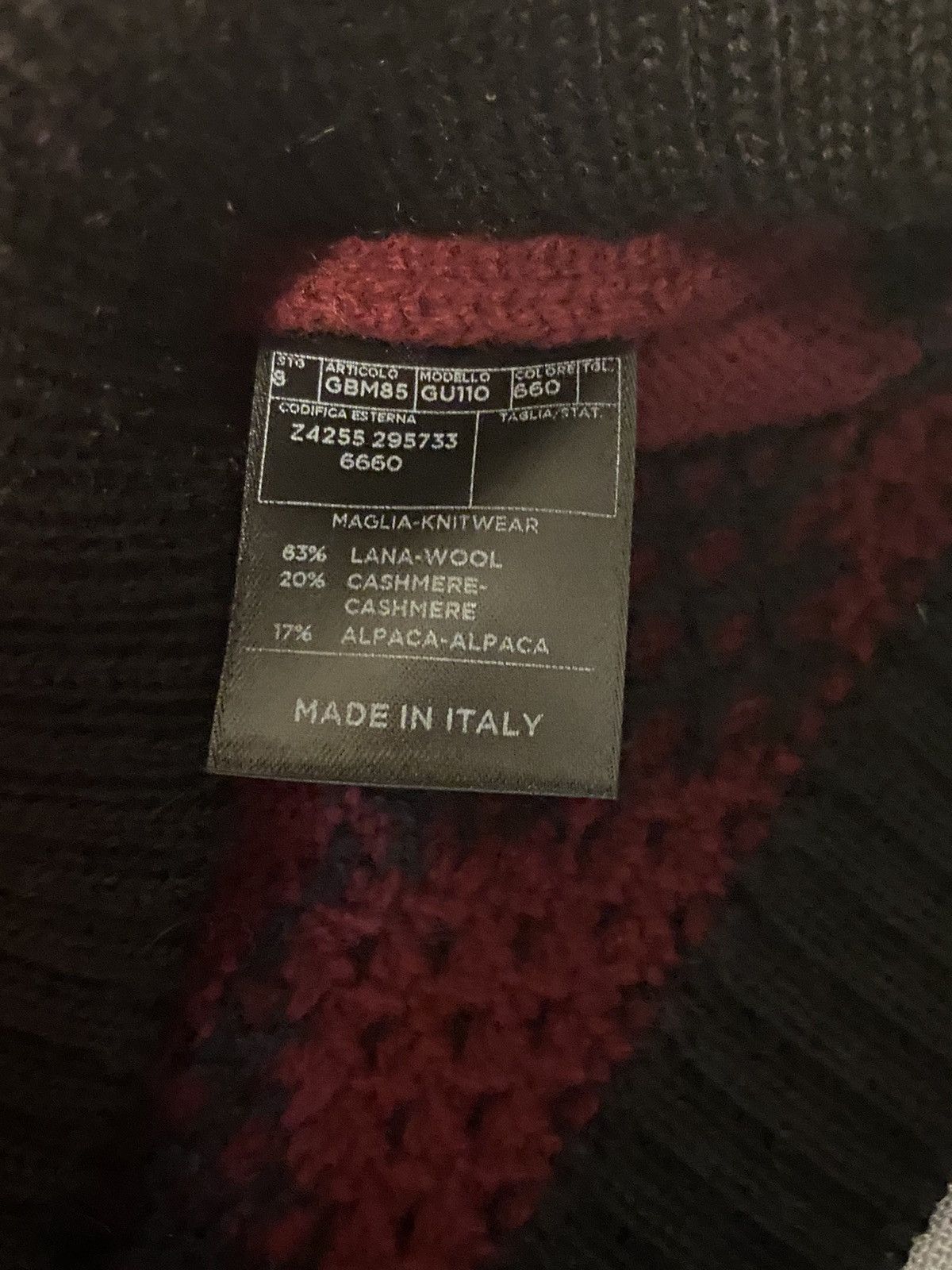 Gucci Gucci Fair Isle Wool knit Crewneck Size US M / EU 48-50 / 2 - 6 Thumbnail