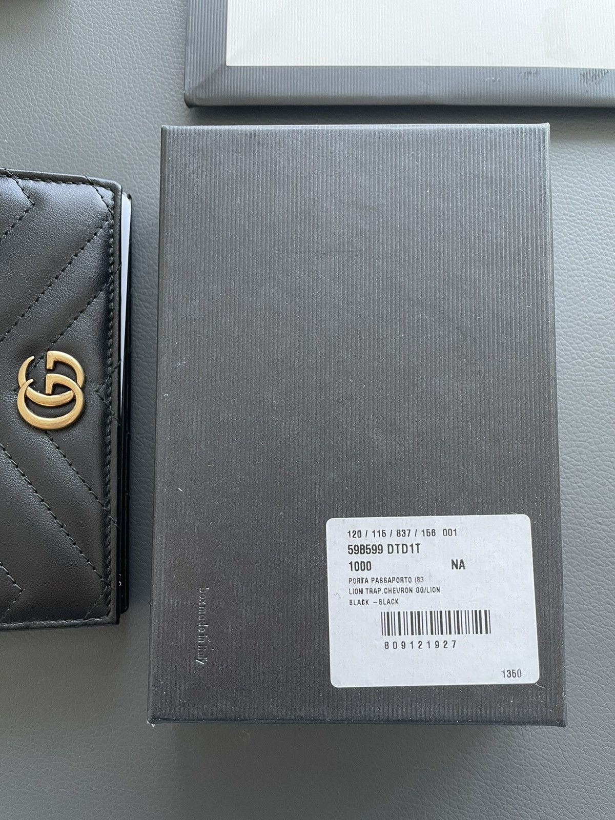 Gucci Brand NEW Iconic Classic Gucci Passport Wallet Size ONE SIZE - 9 Thumbnail