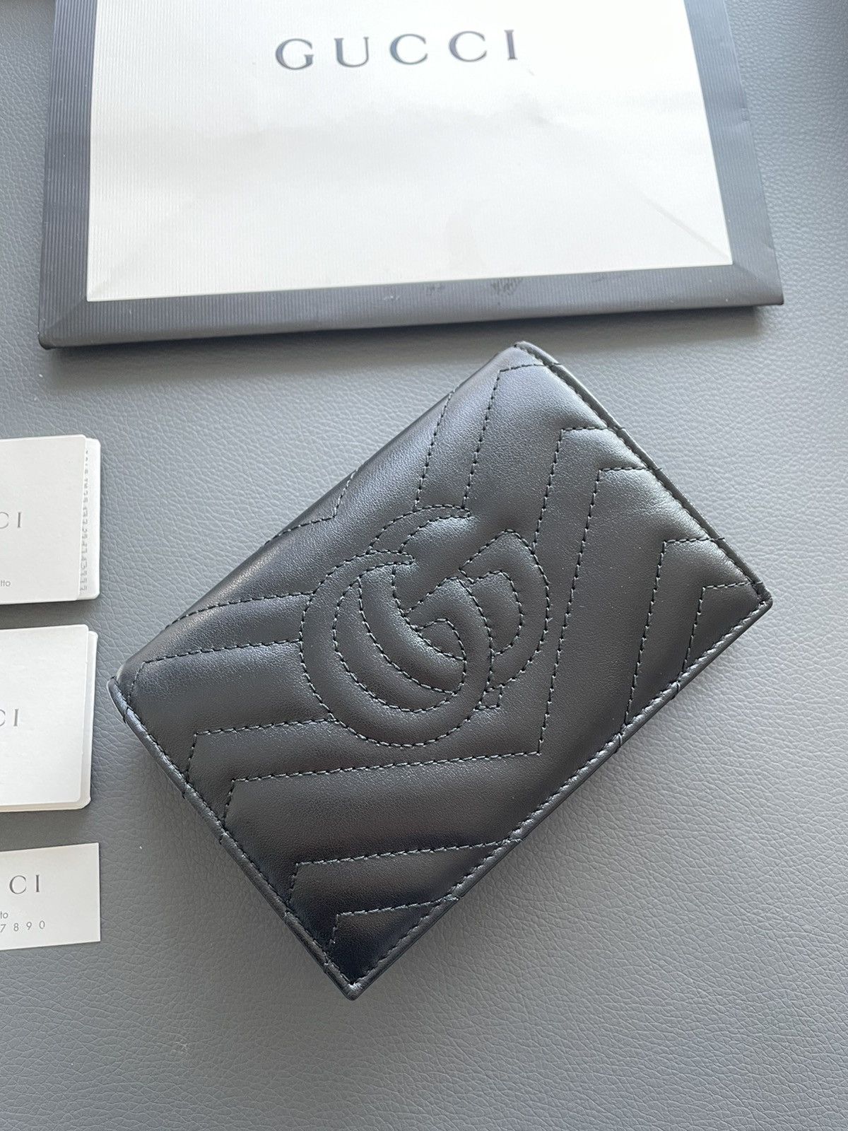 Gucci Brand NEW Iconic Classic Gucci Passport Wallet Size ONE SIZE - 19 Thumbnail