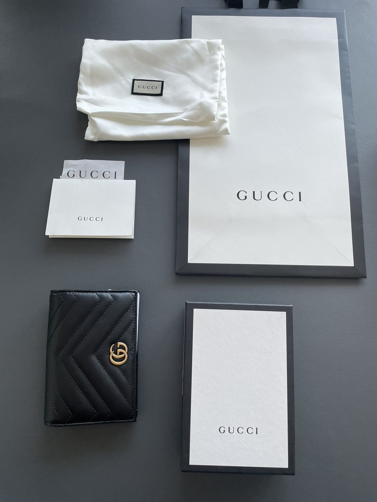 Gucci Brand NEW Iconic Classic Gucci Passport Wallet Size ONE SIZE - 11 Thumbnail