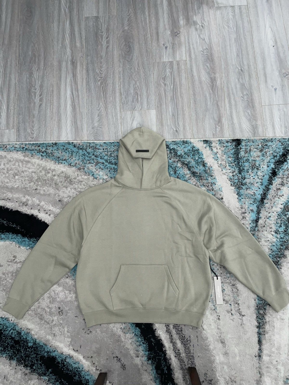 Fear of online God Essentials Pistachio Hoodie