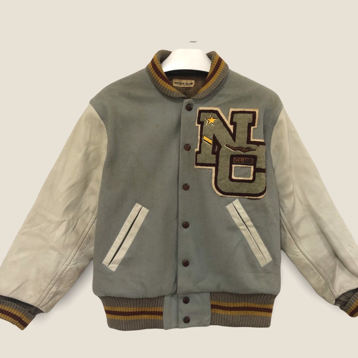 Matsuda Vintage Nicole club by Mitsuhiro Matsuda varsity jacket | Grailed