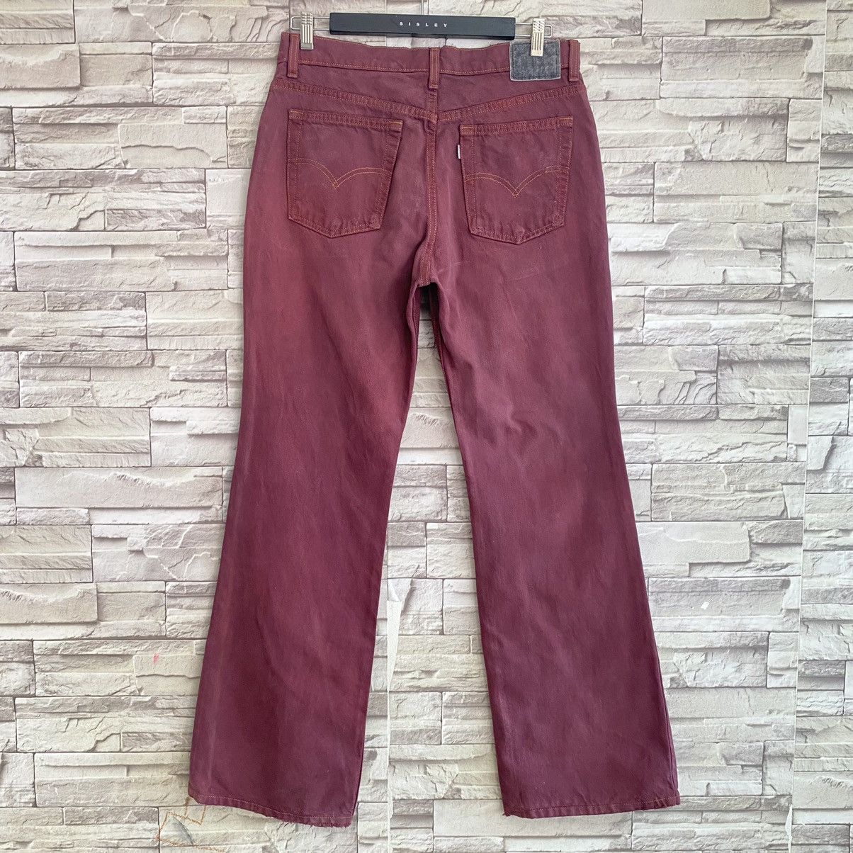 Levi's Vintage 90s Levis Silvertab Hipster Flare Jeans 33x32 Size US 33 - 9 Thumbnail