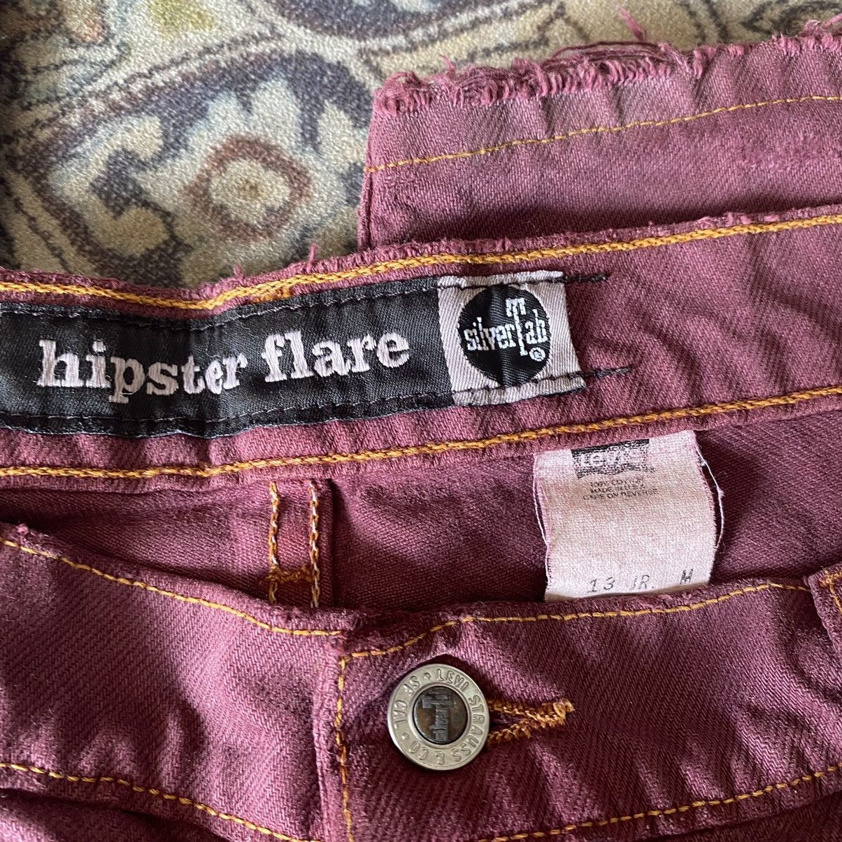 Levi's Vintage 90s Levis Silvertab Hipster Flare Jeans 33x32 Size US 33 - 14 Thumbnail