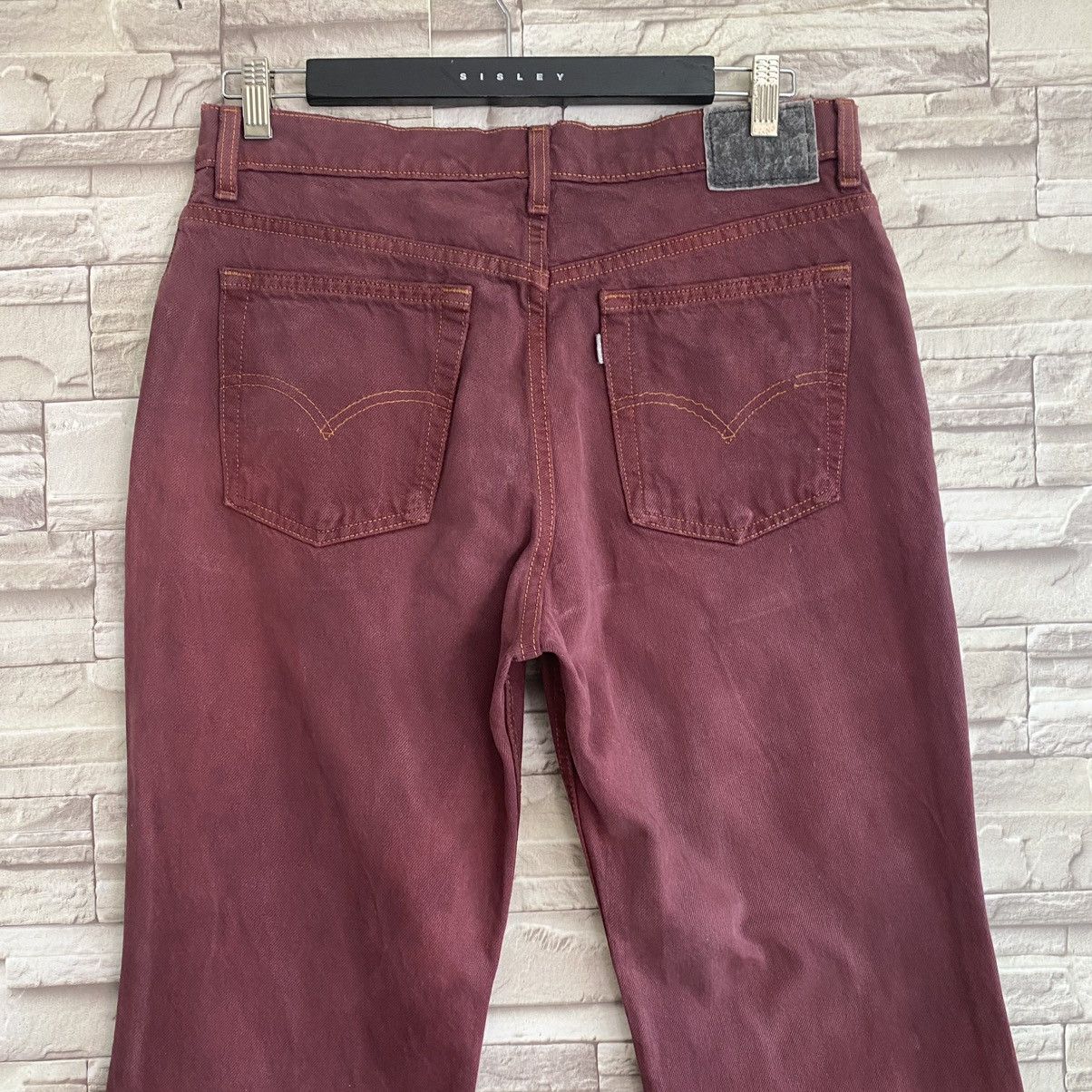 Levi's Vintage 90s Levis Silvertab Hipster Flare Jeans 33x32 Size US 33 - 10 Thumbnail