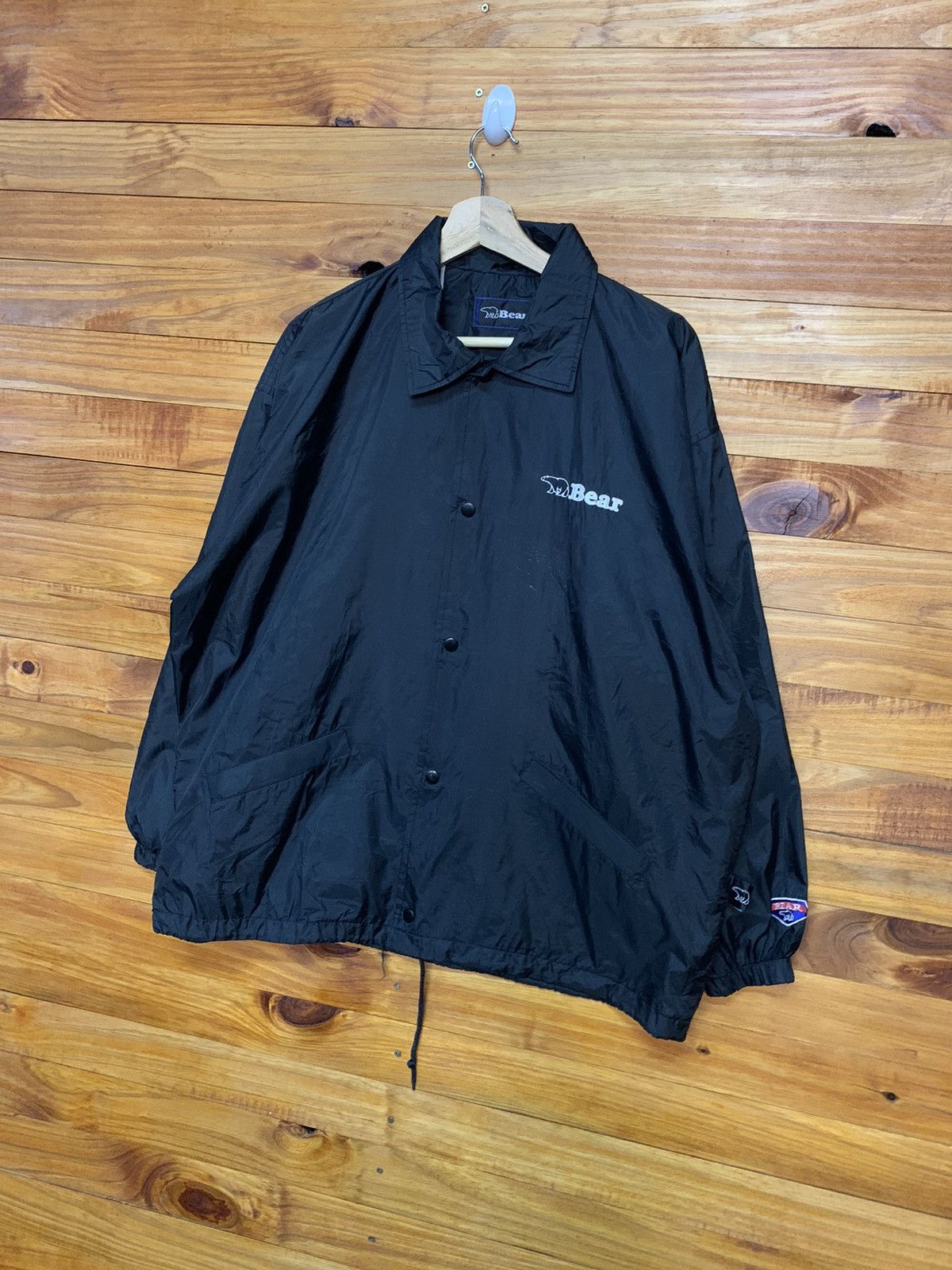 Vintage Vintage Bear Surfboard Nylon Coach Jacket Size US XL / EU 56 / 4 - 2 Thumbnail
