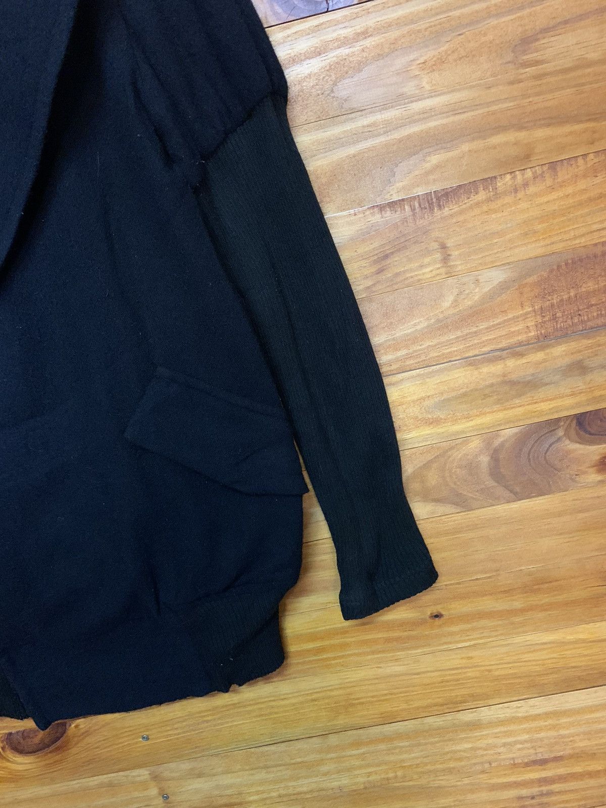 Limi Feu × Yohji Yamamoto Waterfall Collar Mohair Jacket Size US S / EU 44-46 / 1 - 5 Thumbnail