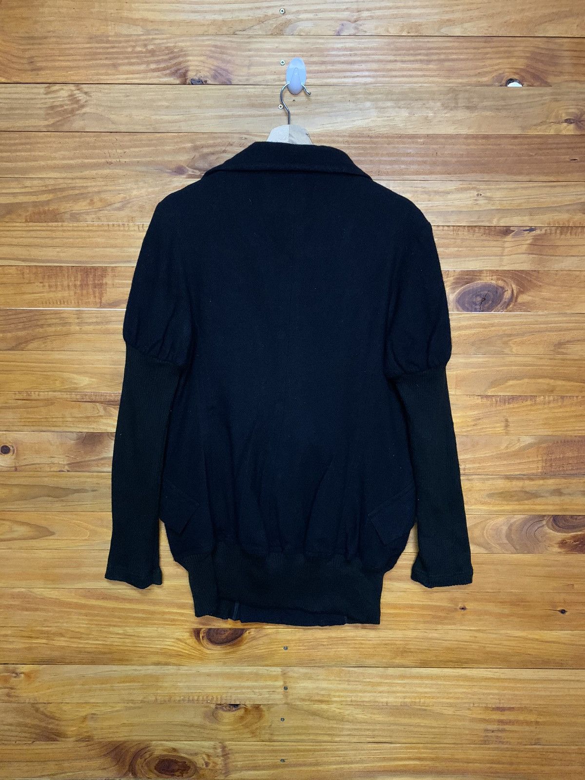 Limi Feu × Yohji Yamamoto Waterfall Collar Mohair Jacket Size US S / EU 44-46 / 1 - 8 Thumbnail