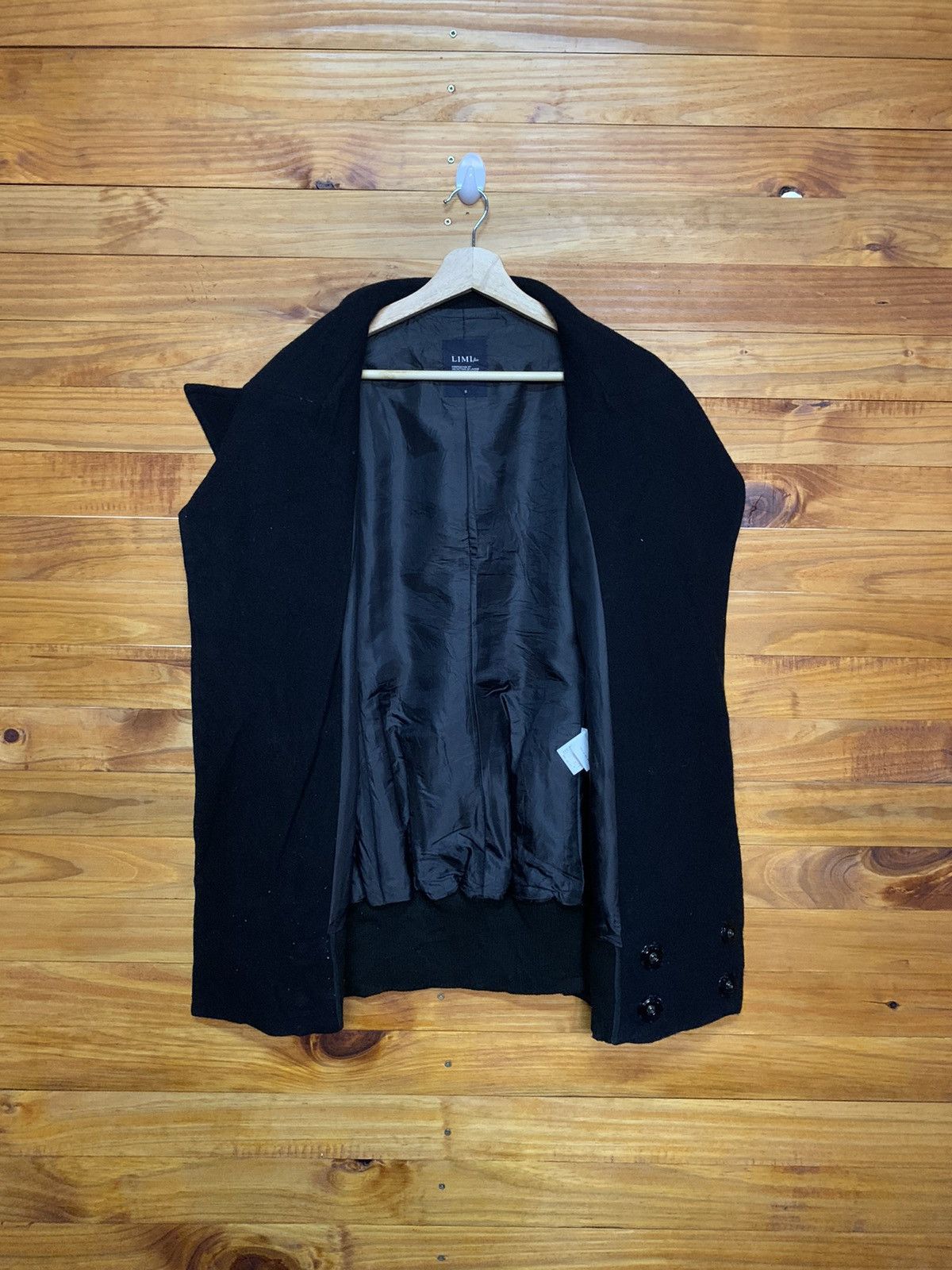 Limi Feu × Yohji Yamamoto Waterfall Collar Mohair Jacket Size US S / EU 44-46 / 1 - 12 Thumbnail