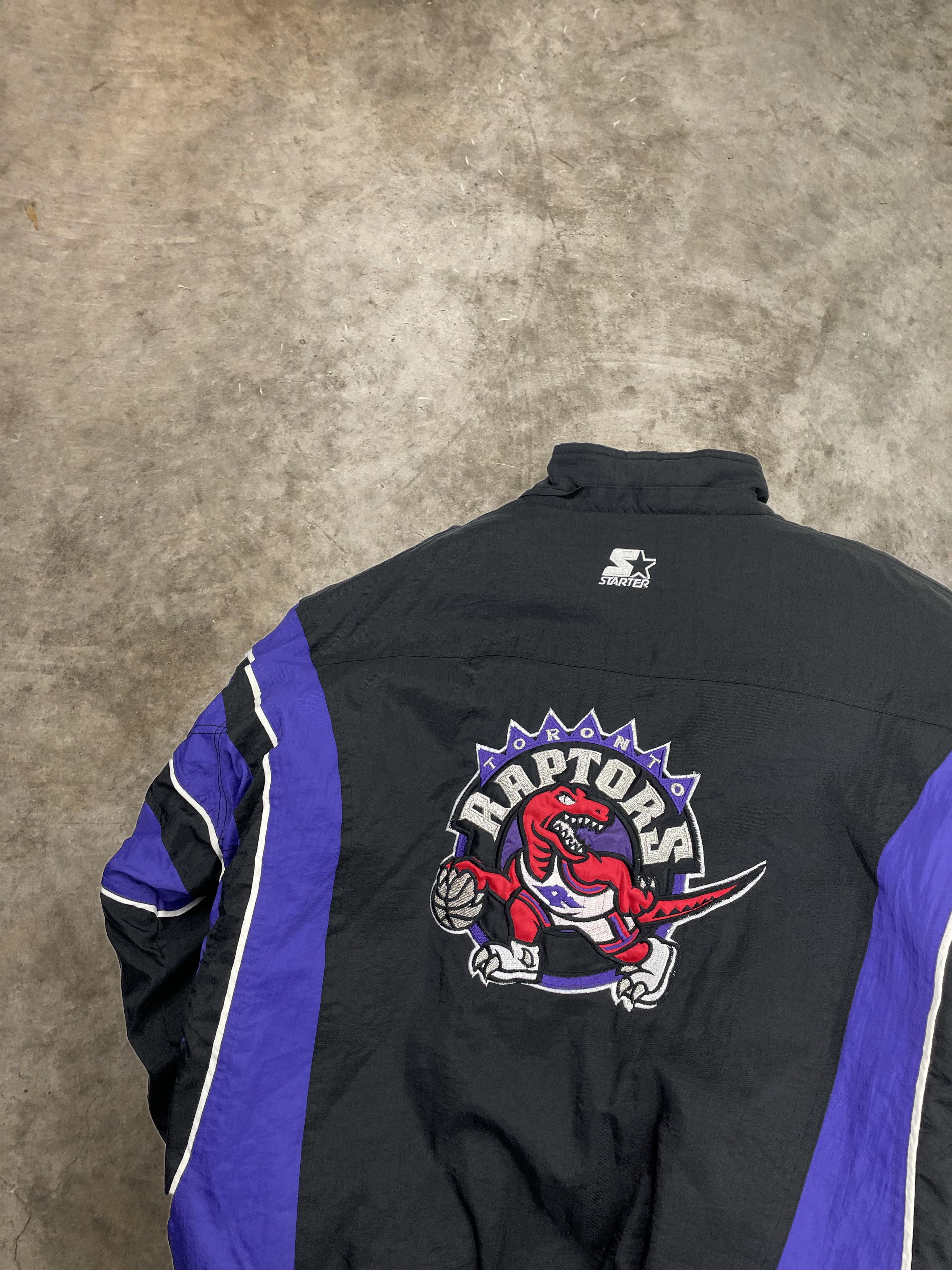 Toronto raptors cheap vintage jacket