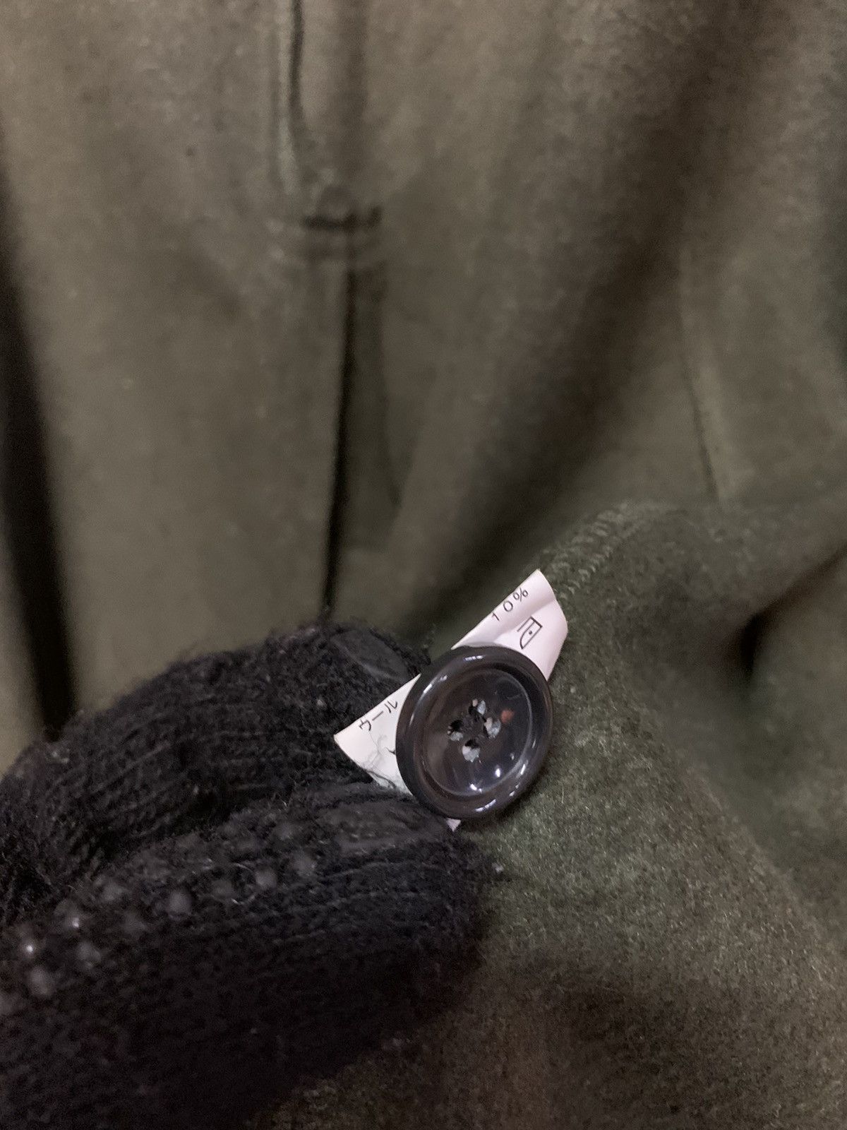 Japanese Brand Temptation Original Garment Outwear Wool Overcoat Size US M / EU 48-50 / 2 - 7 Thumbnail