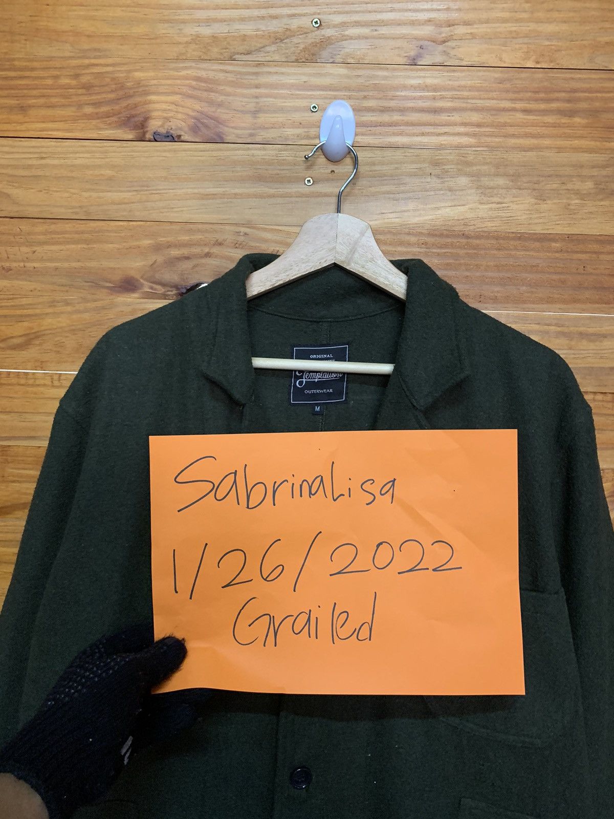 Japanese Brand Temptation Original Garment Outwear Wool Overcoat Size US M / EU 48-50 / 2 - 11 Thumbnail