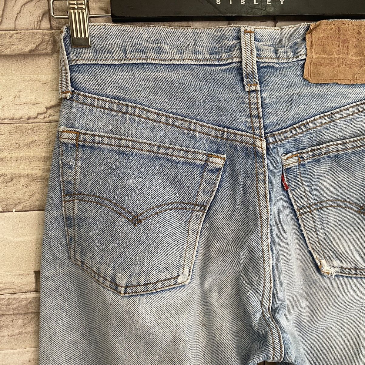 Levi's Vintage 80s Levis 501 Distressed Jeans 27x33 Size US 27 - 14 Thumbnail