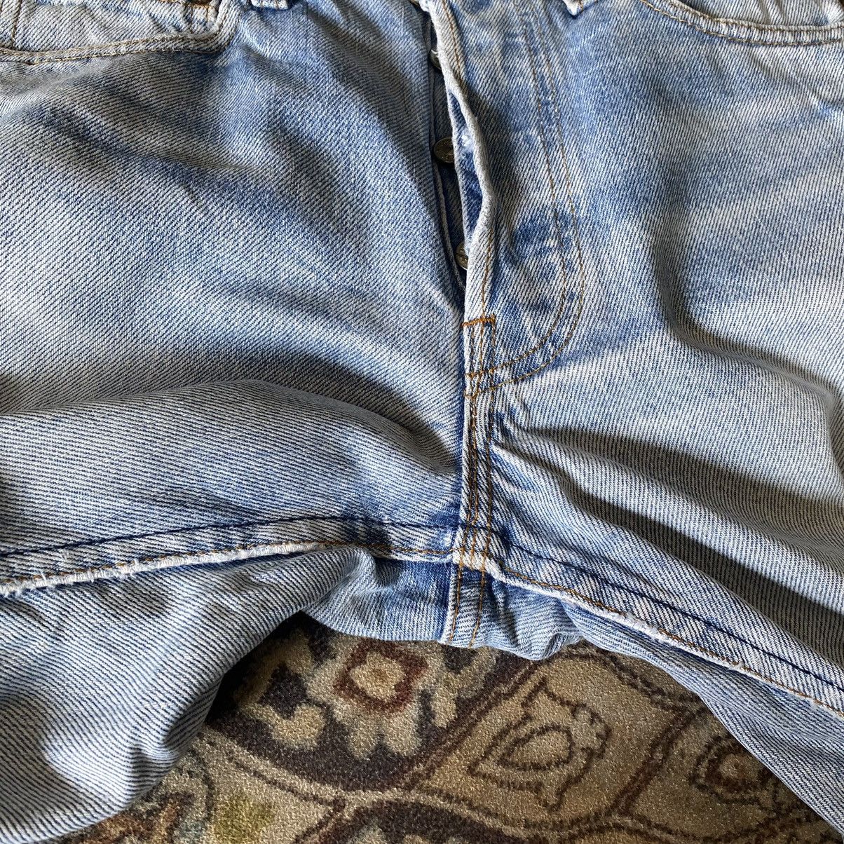 Levi's Vintage 80s Levis 501 Distressed Jeans 27x33 Size US 27 - 15 Thumbnail