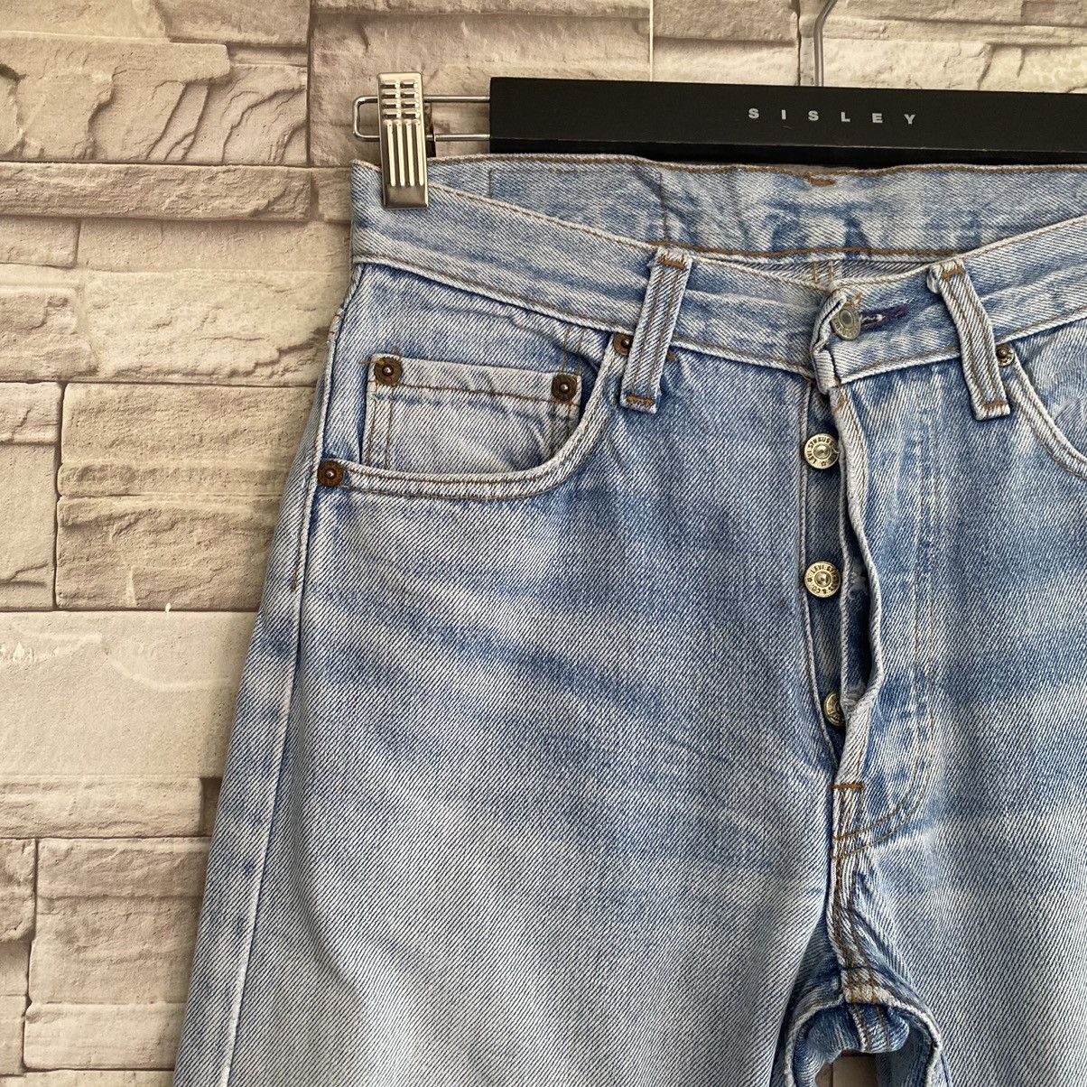 Levi's Vintage 80s Levis 501 Distressed Jeans 27x33 Size US 27 - 8 Thumbnail