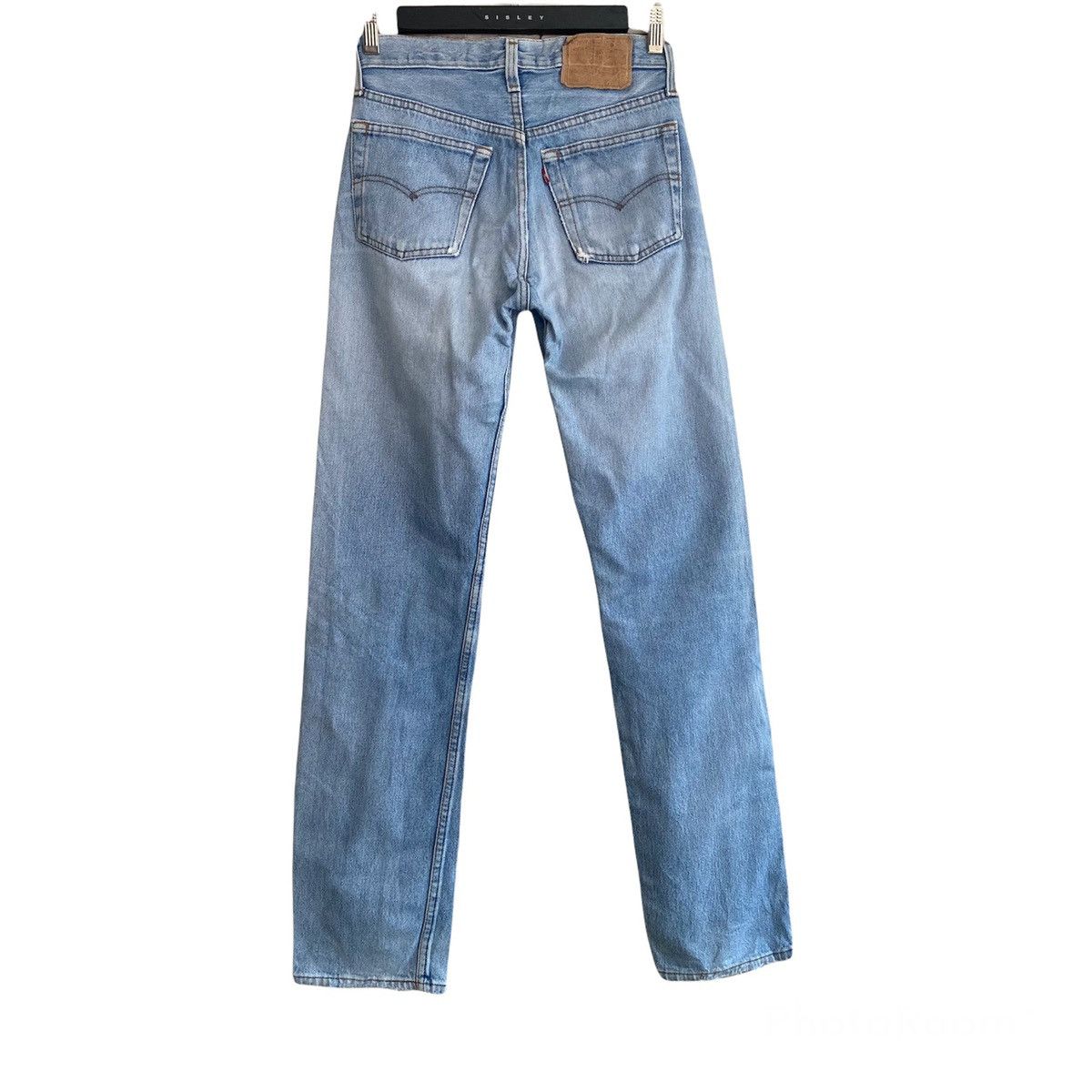 Levi's Vintage 80s Levis 501 Distressed Jeans 27x33 Size US 27 - 2 Thumbnail