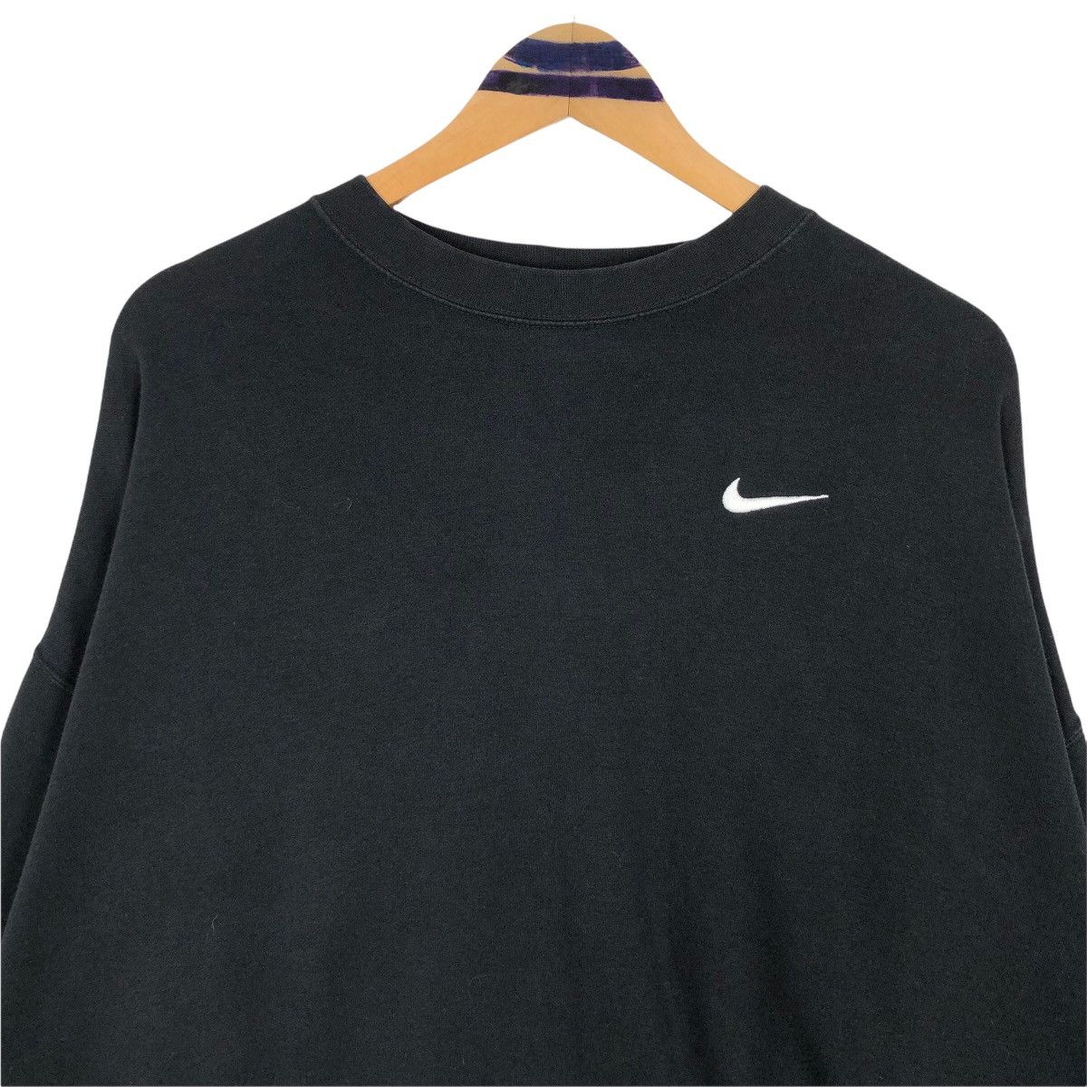 Nike Nike Swoosh Women’s Crewneck Cropped Sweatshirt Size US M / EU 48-50 / 2 - 6 Thumbnail