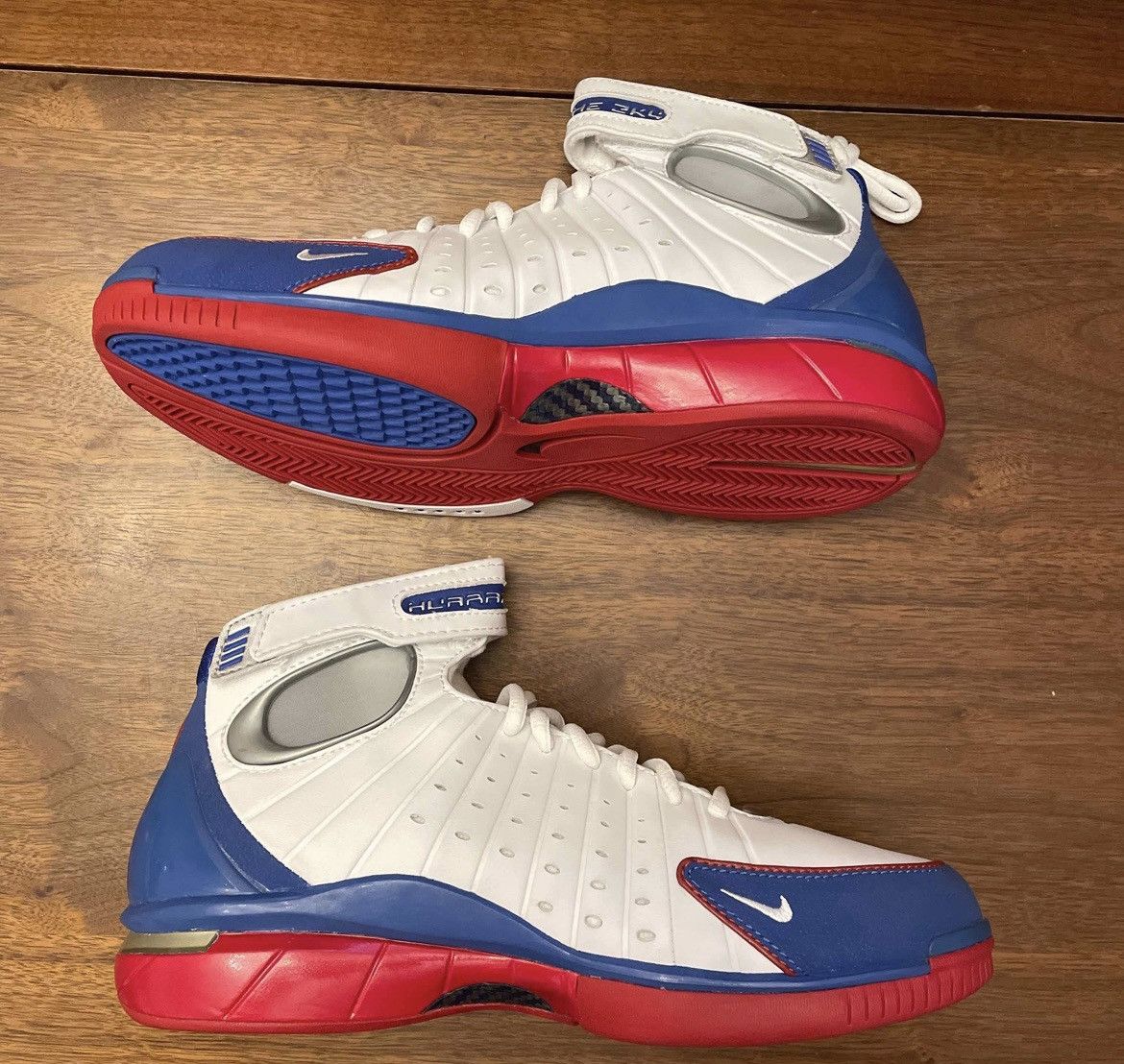Nike AIR ZOOM HUARACHE 2K4 “NBA ALL-STAR” 2004 Size US 9 / EU 42 - 2 Thumbnail