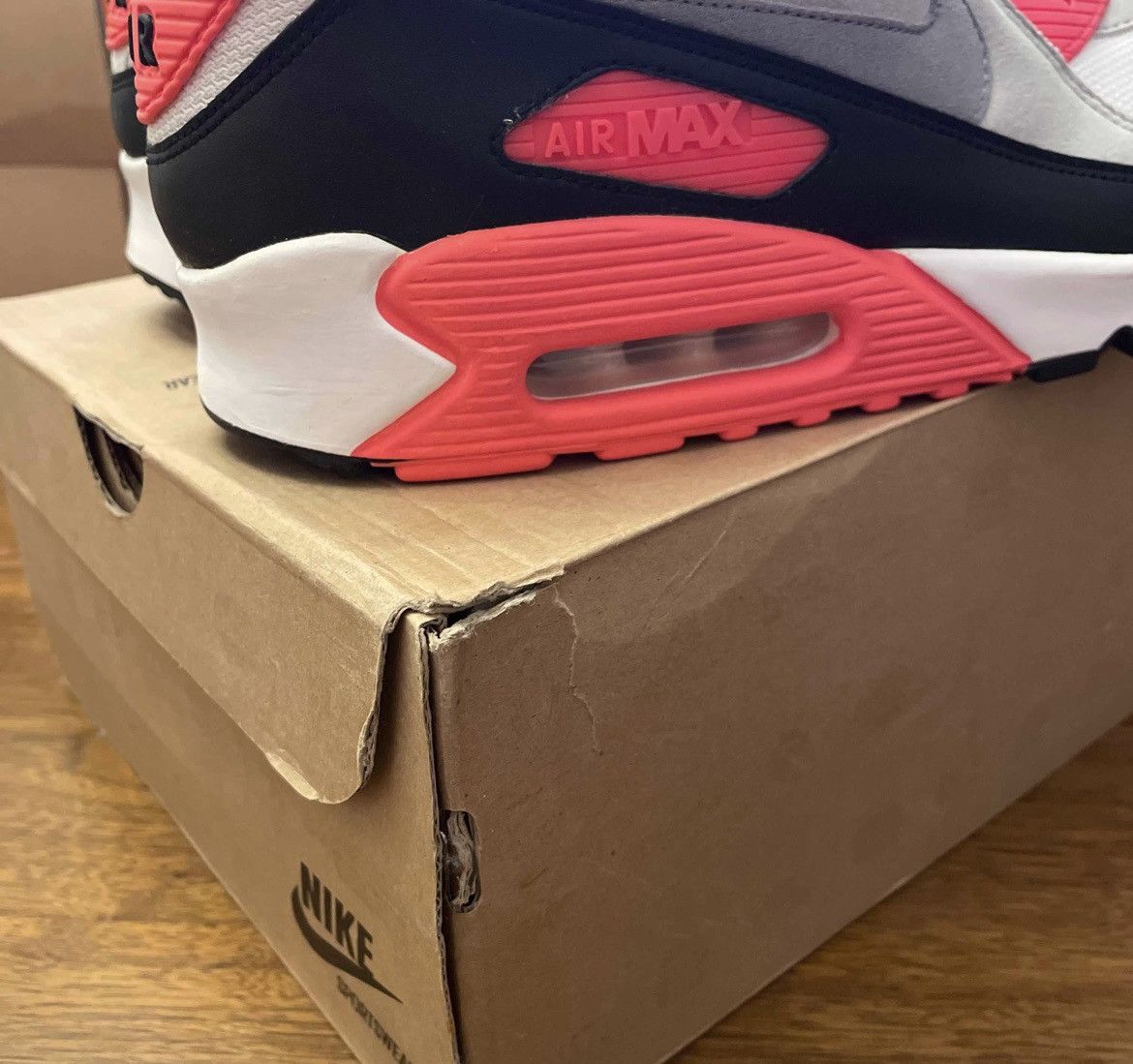 Nike Air Max 90 2008 Infrared Quickstrike Tier Zero Size US 12 / EU 45 - 10 Thumbnail