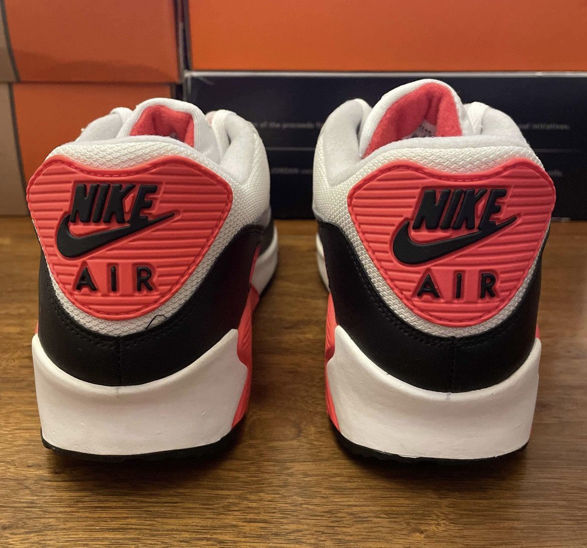 Nike Air Max 90 2008 Infrared Quickstrike Tier Zero Size US 12 / EU 45 - 4 Thumbnail