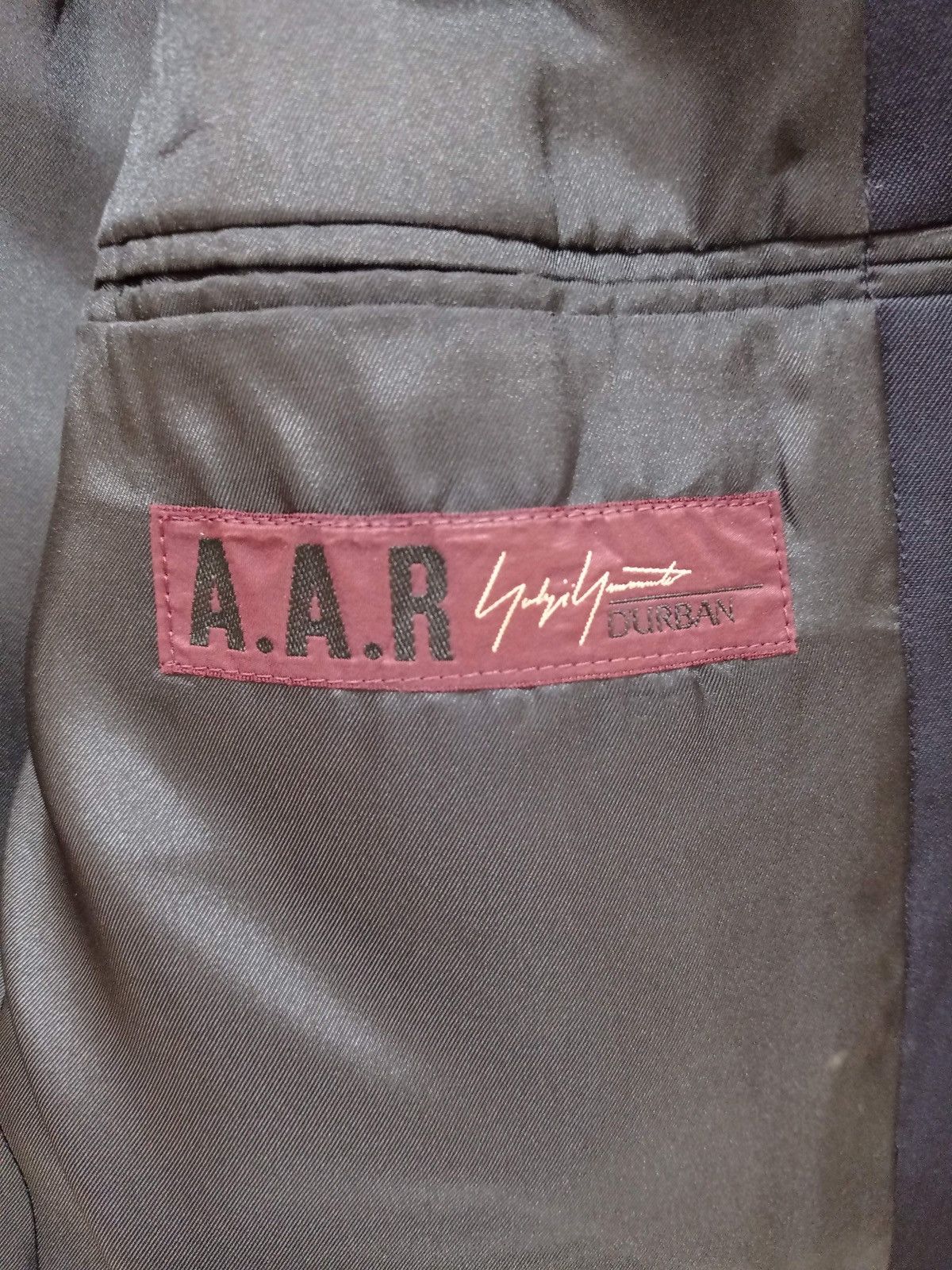 Yohji Yamamoto Vintage A.A.R Yohji Yamamoto Double Breasted Coat Size 42L - 4 Thumbnail