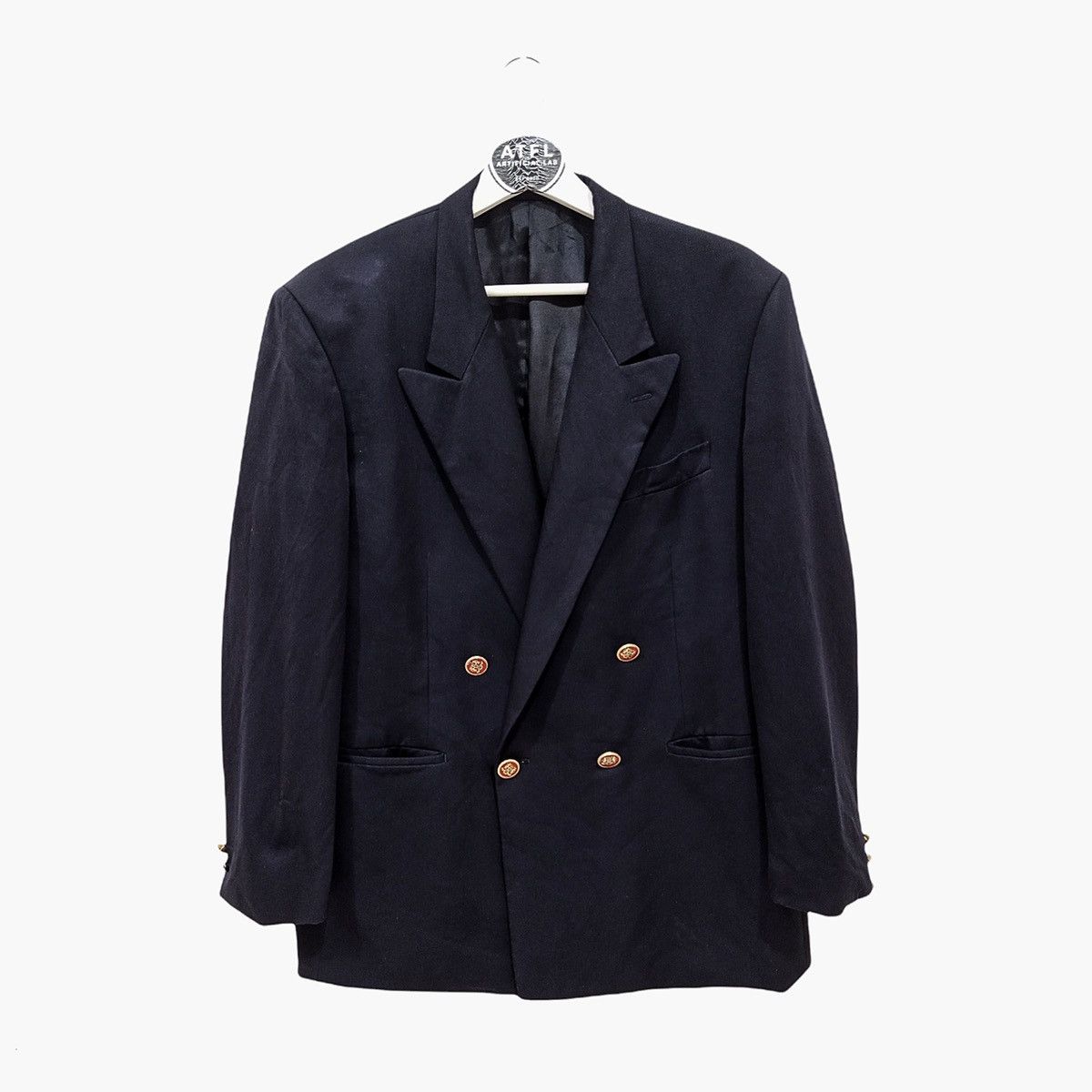 Yohji Yamamoto Vintage A.A.R Yohji Yamamoto Double Breasted Coat Size 42L - 1 Thumbnail