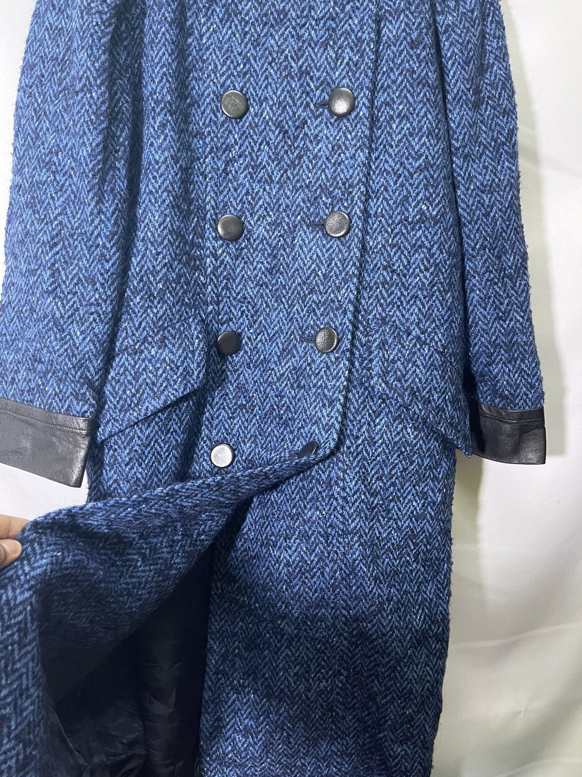 Balmain × Vintage VINTAGE MISS BALMAIN PARIS FURR LONG JACKET Size US L / EU 52-54 / 3 - 7 Thumbnail