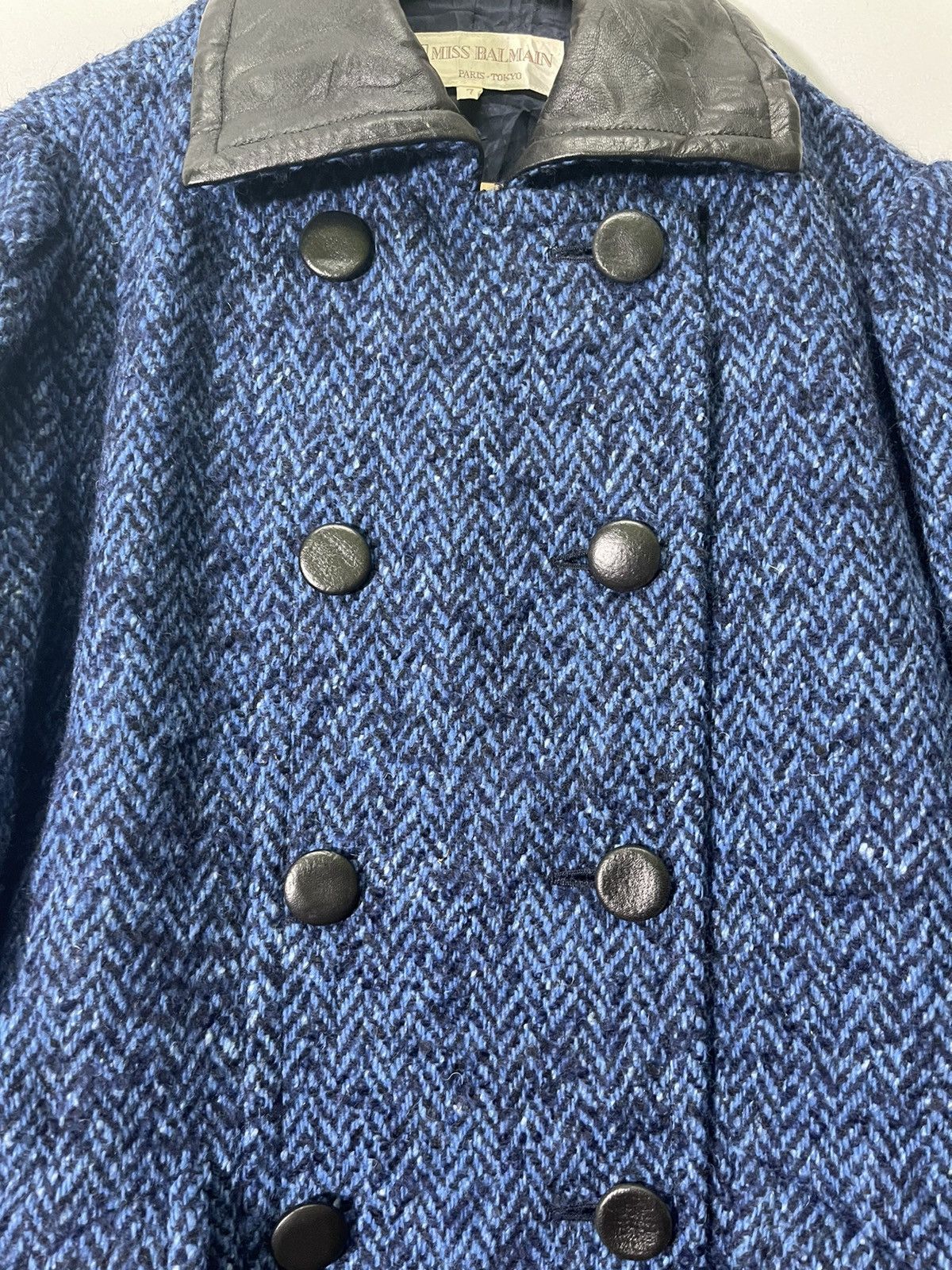 Balmain × Vintage VINTAGE MISS BALMAIN PARIS FURR LONG JACKET Size US L / EU 52-54 / 3 - 8 Thumbnail