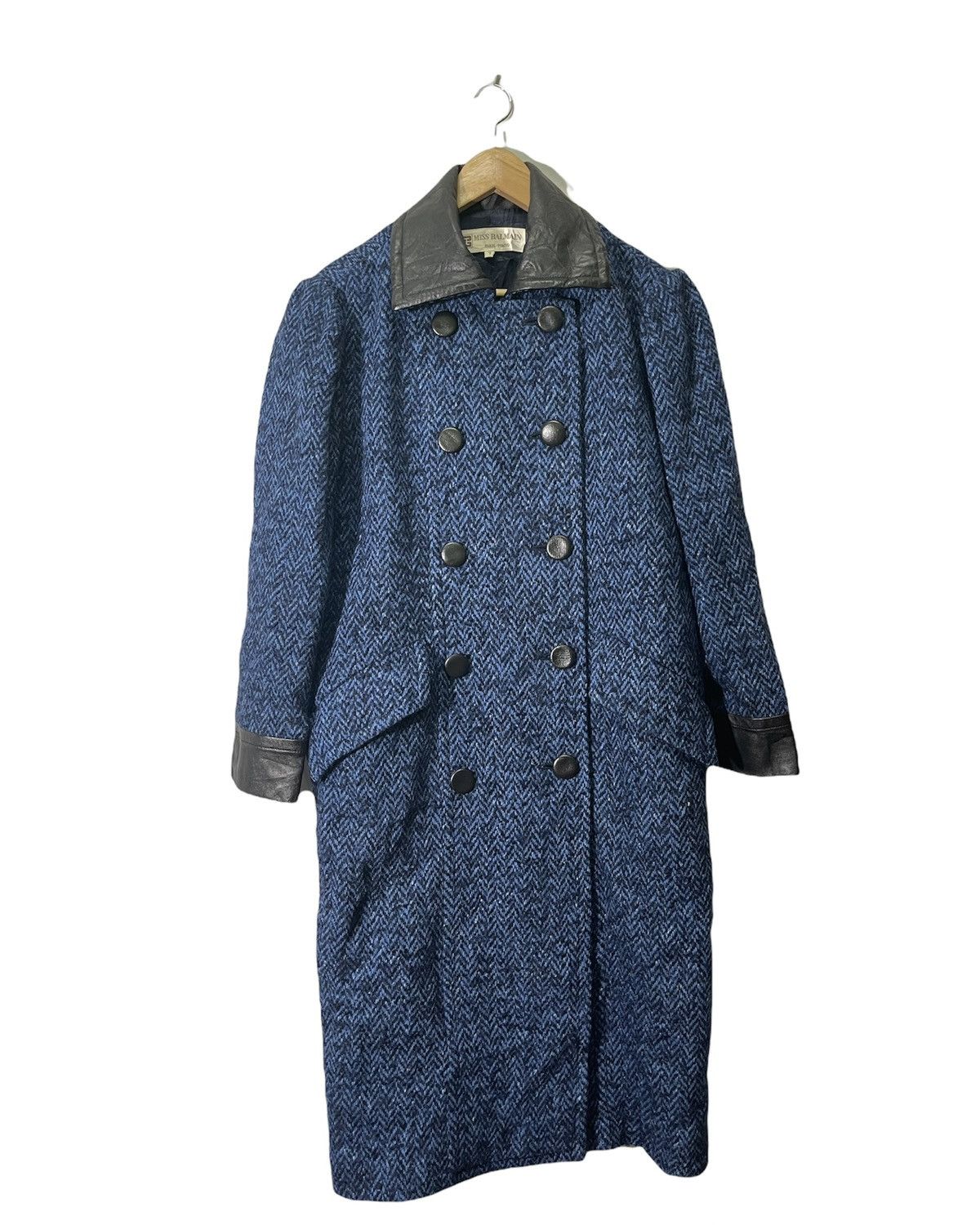 Balmain × Vintage VINTAGE MISS BALMAIN PARIS FURR LONG JACKET Size US L / EU 52-54 / 3 - 1 Thumbnail
