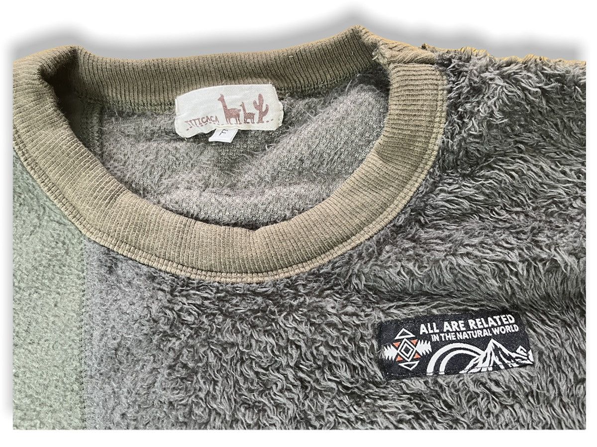 Japanese Brand × Vintage VINTAGE TITICACA SWEATER FLEECE PATCHES Size US L / EU 52-54 / 3 - 5 Thumbnail