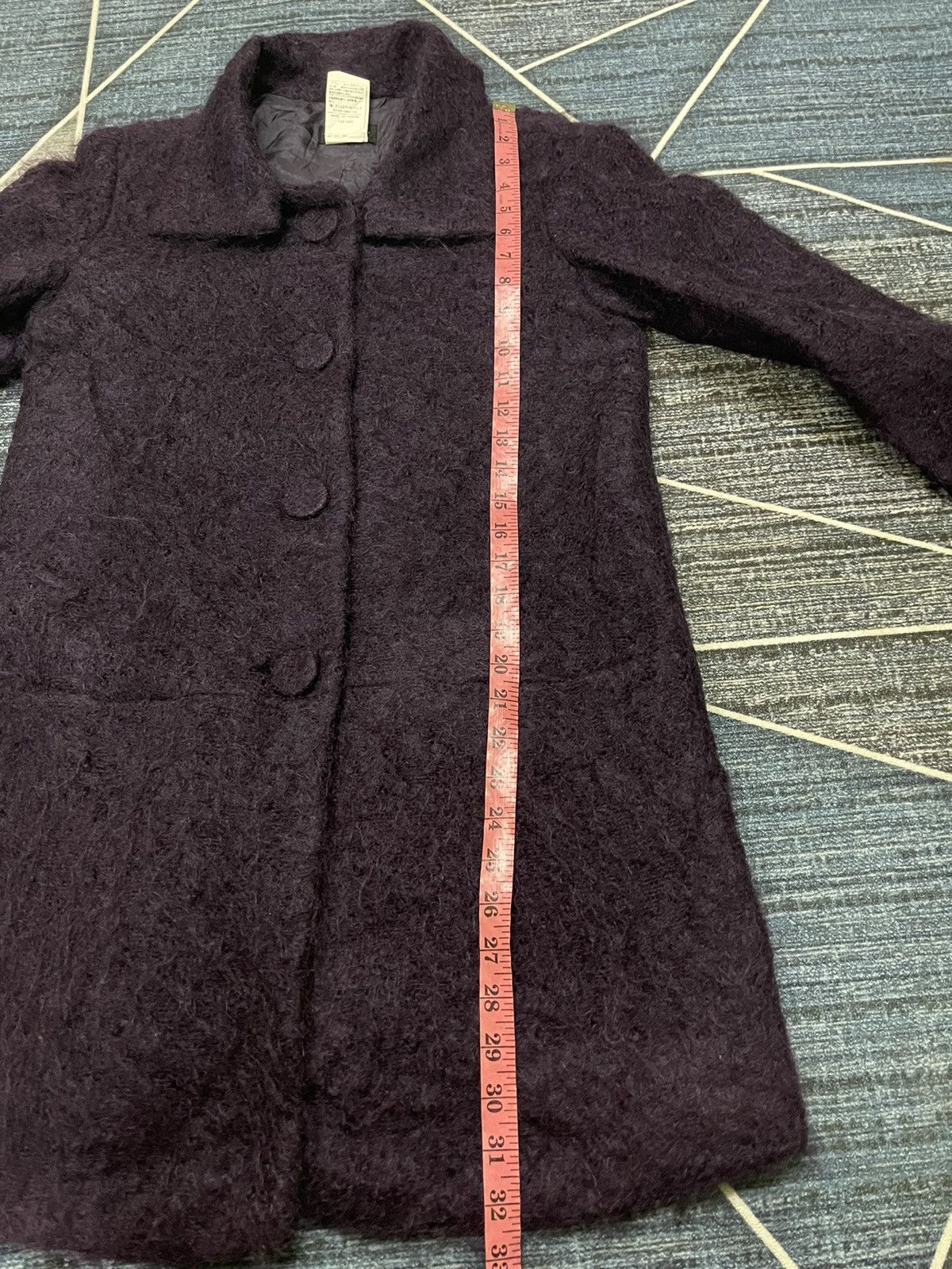 agnes b. AGNES B MOHAIR BUTTON JACKET Size US S / EU 44-46 / 1 - 11 Thumbnail