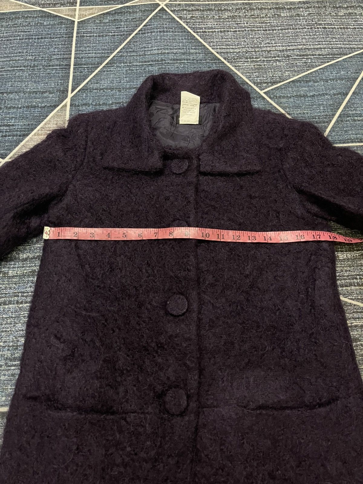 agnes b. AGNES B MOHAIR BUTTON JACKET Size US S / EU 44-46 / 1 - 10 Thumbnail