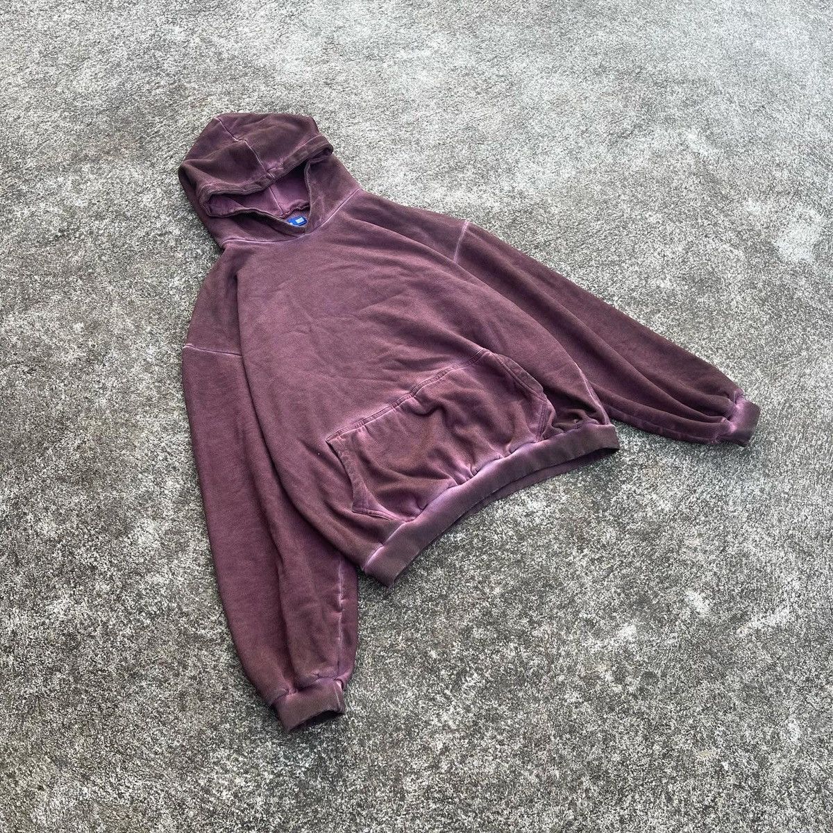 Other × Vintage Oversize Pigment Dyed Hoodie Size US L / EU 52-54 / 3 - 3 Thumbnail