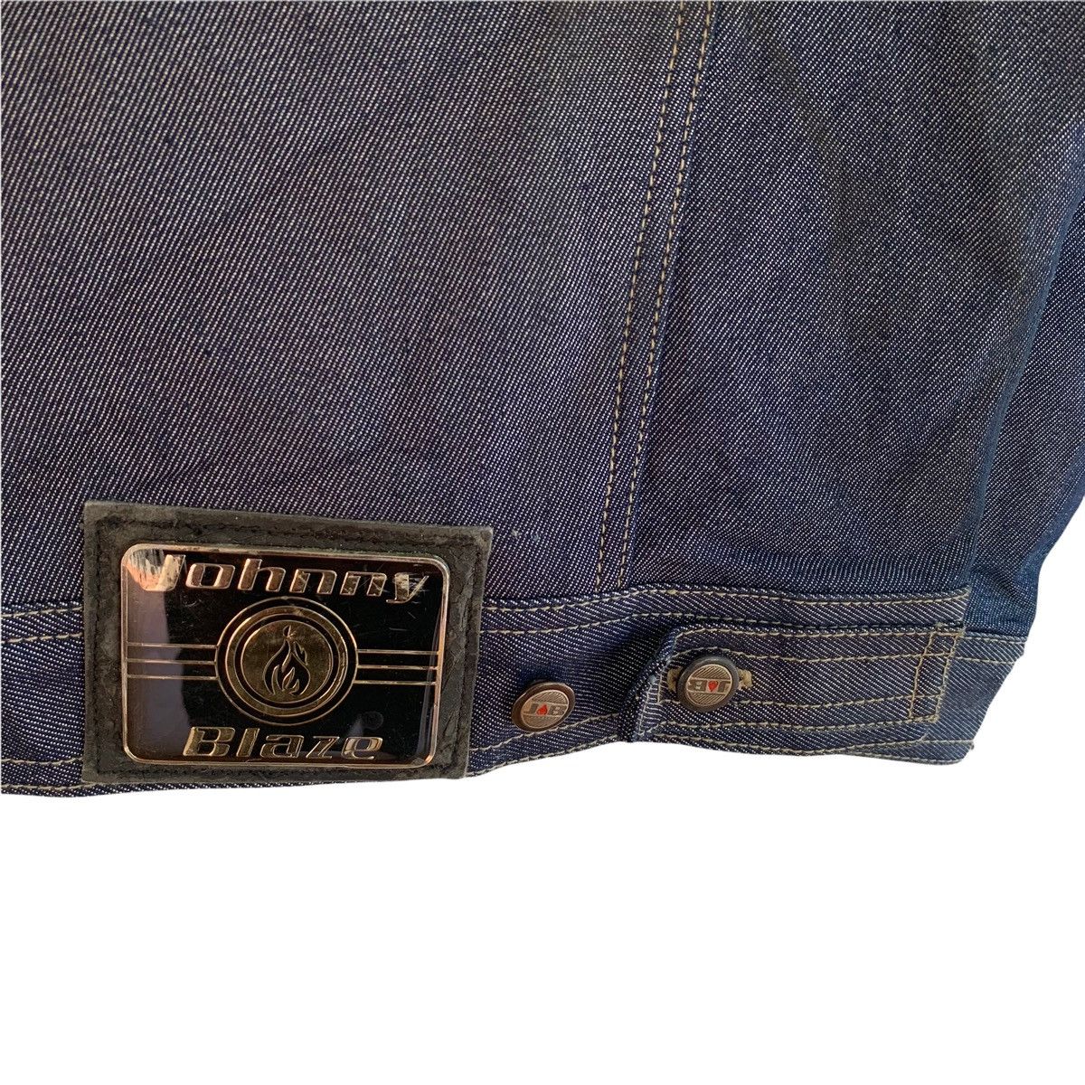 Marvel Comics Johnny Blaze Ghost Rider Movie Denim Jacket Size US L / EU 52-54 / 3 - 13 Thumbnail