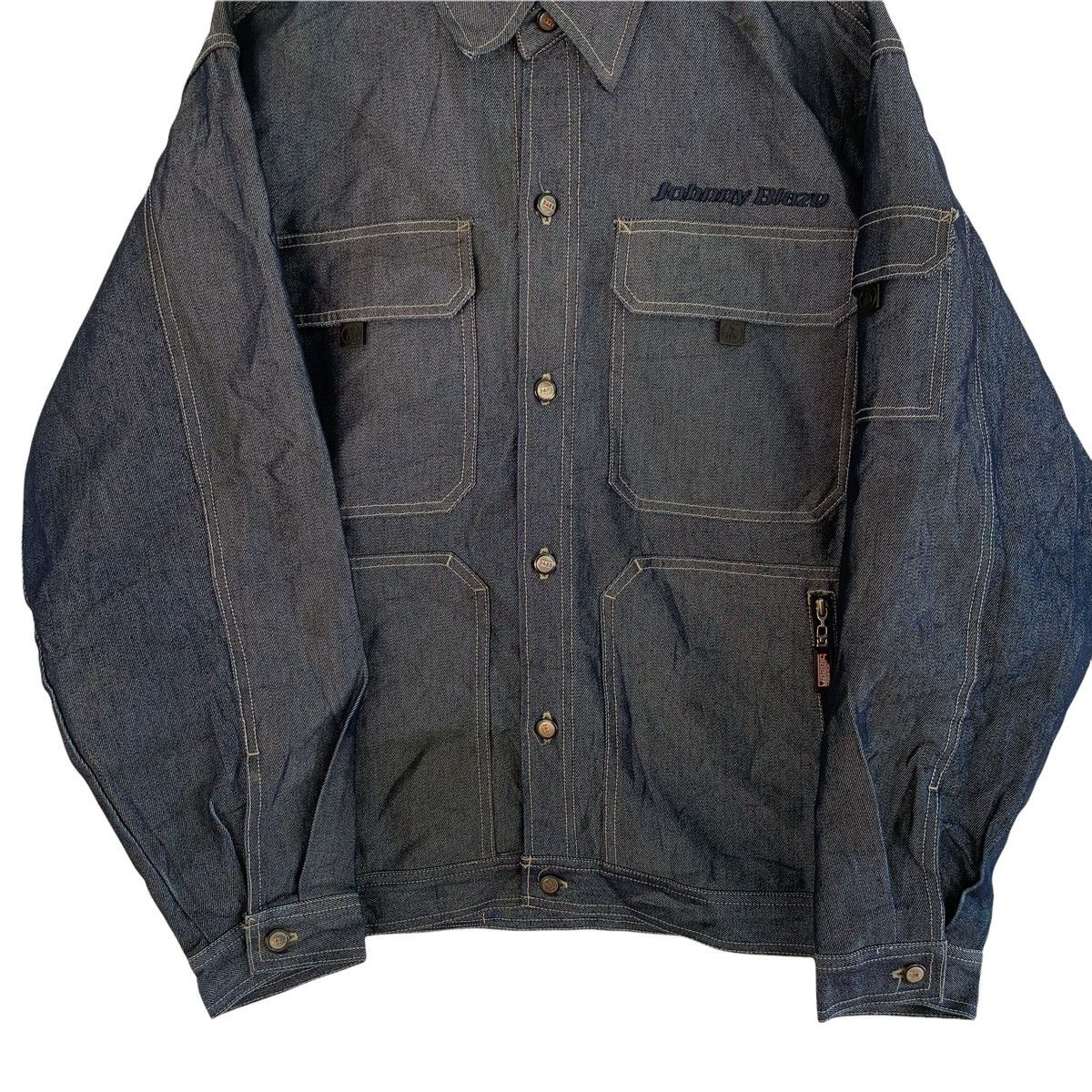 Marvel Comics Johnny Blaze Ghost Rider Movie Denim Jacket Size US L / EU 52-54 / 3 - 8 Thumbnail