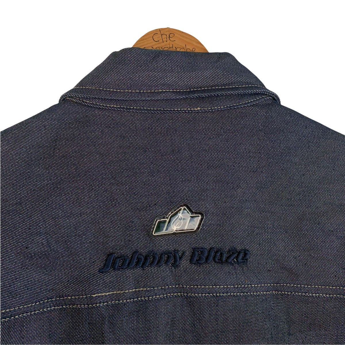 Marvel Comics Johnny Blaze Ghost Rider Movie Denim Jacket Size US L / EU 52-54 / 3 - 11 Thumbnail