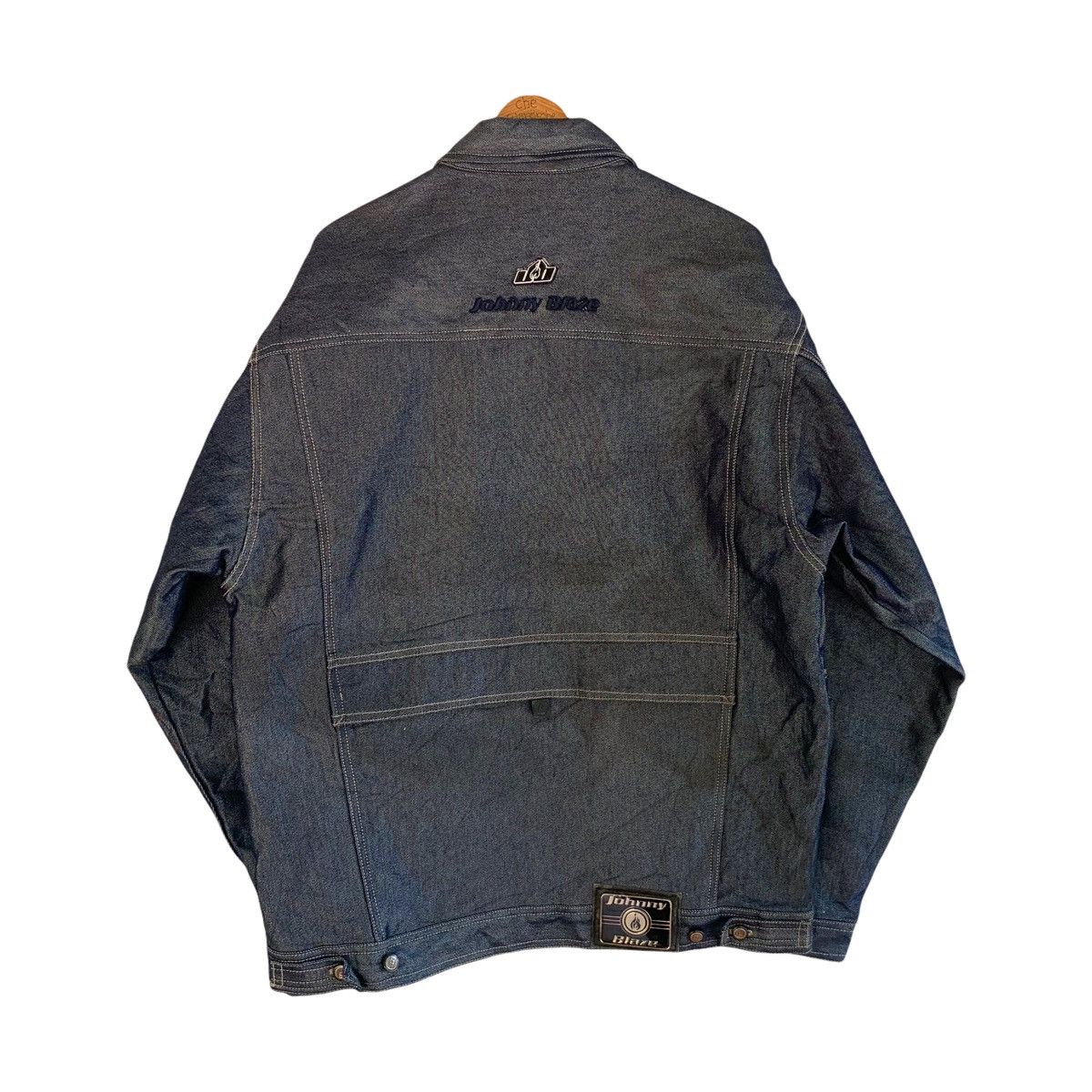 Marvel Comics Movie Johnny Blaze Ghost Rider Movie Denim Jacket Grailed