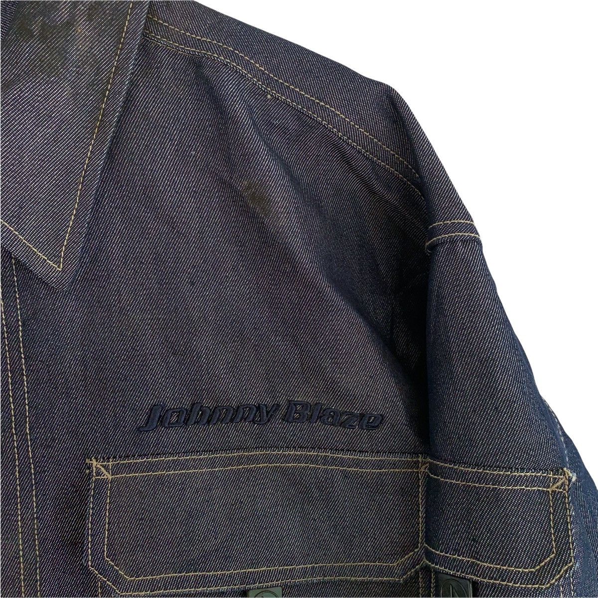 Marvel Comics Johnny Blaze Ghost Rider Movie Denim Jacket Size US L / EU 52-54 / 3 - 9 Thumbnail
