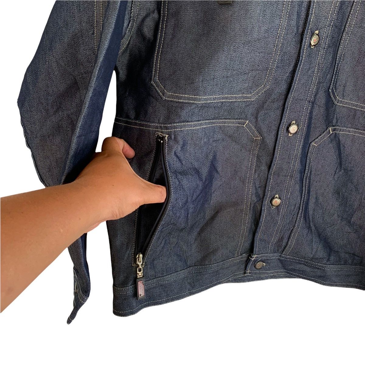 Marvel Comics Johnny Blaze Ghost Rider Movie Denim Jacket Size US L / EU 52-54 / 3 - 5 Thumbnail