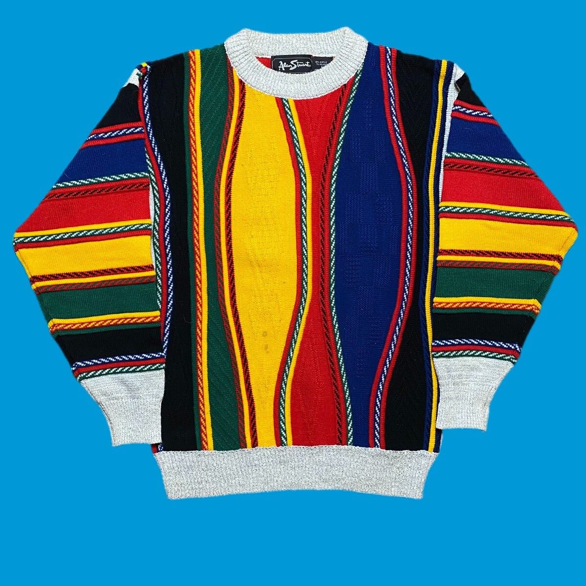 Vintage Vintage Coogi Style Sweater Size US L / EU 52-54 / 3 - 1 Preview