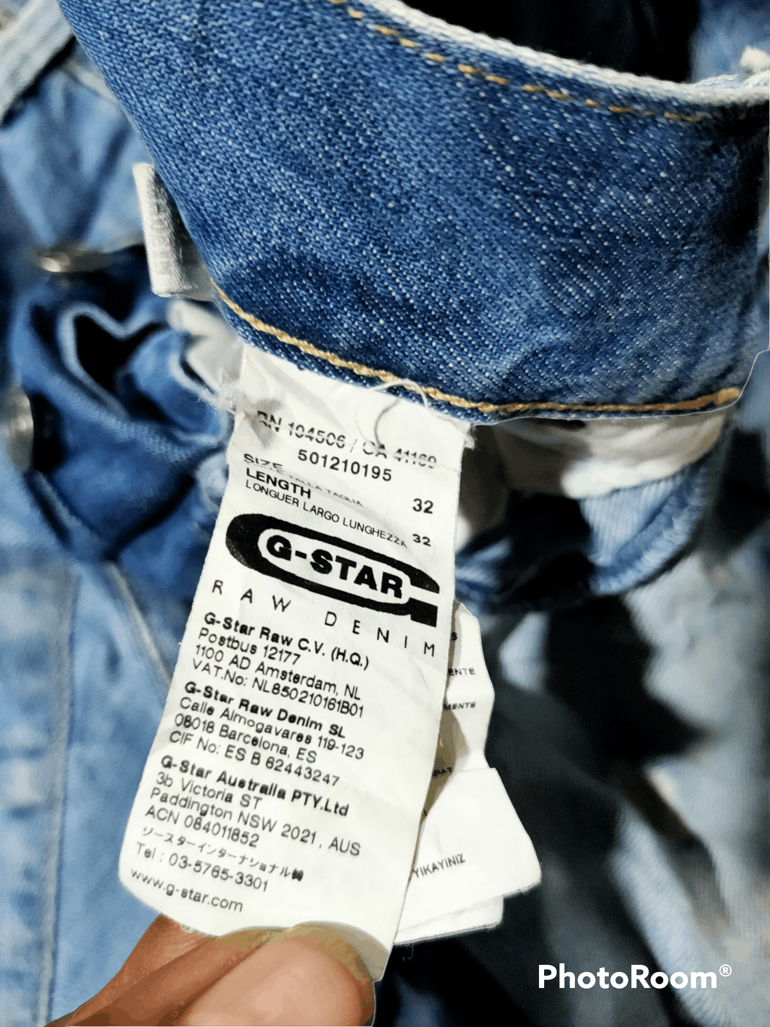 G-Star G star Raw distressed denim button fly rare Size US 32 / EU 48 - 3 Thumbnail