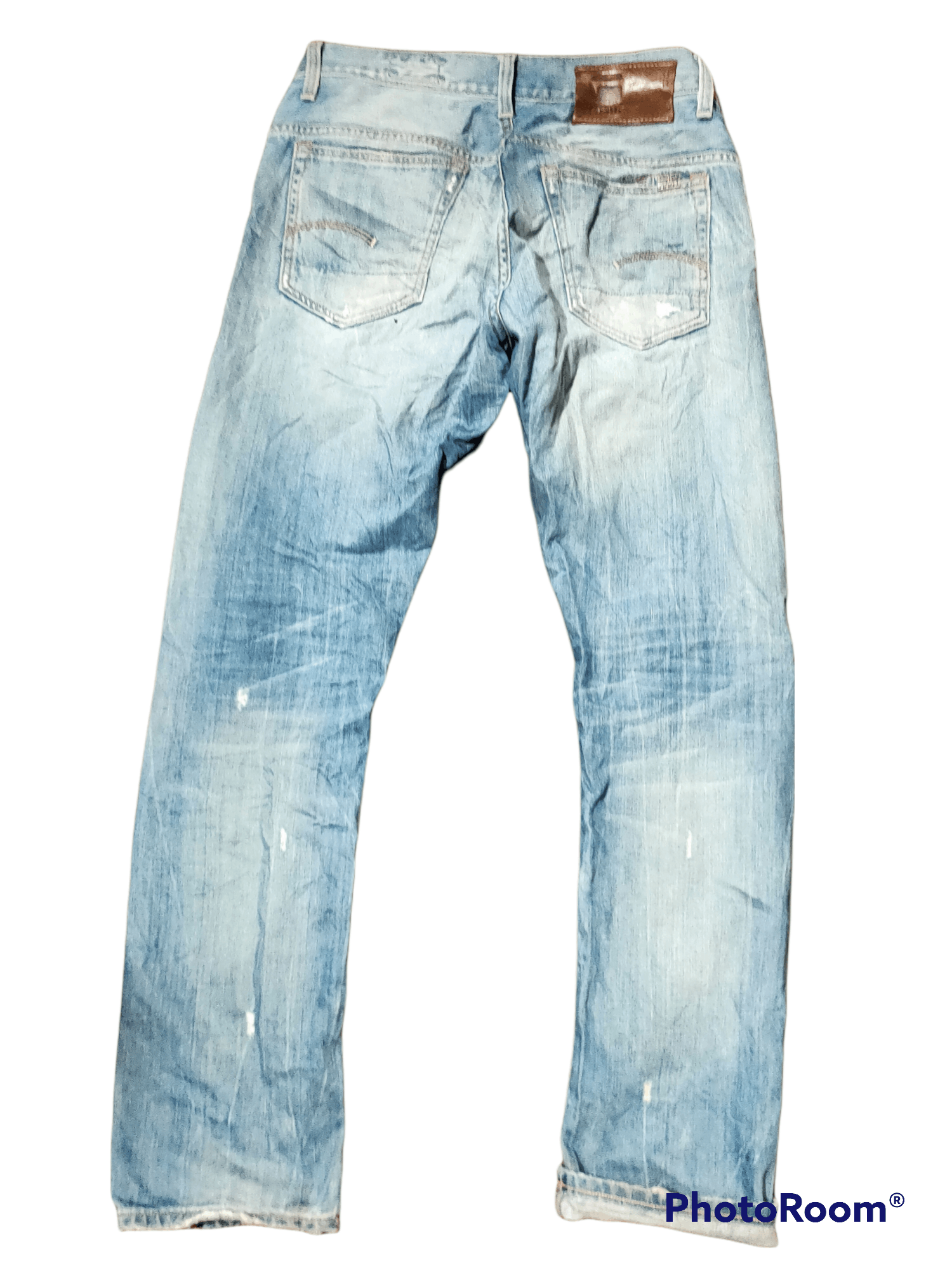 G-Star G star Raw distressed denim button fly rare Size US 32 / EU 48 - 2 Thumbnail