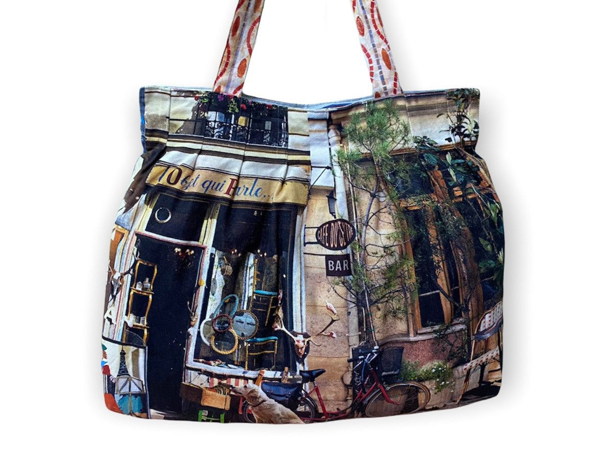 Designer MARON BOUILUE PRINTED TOTE BAG Size ONE SIZE - 5 Thumbnail